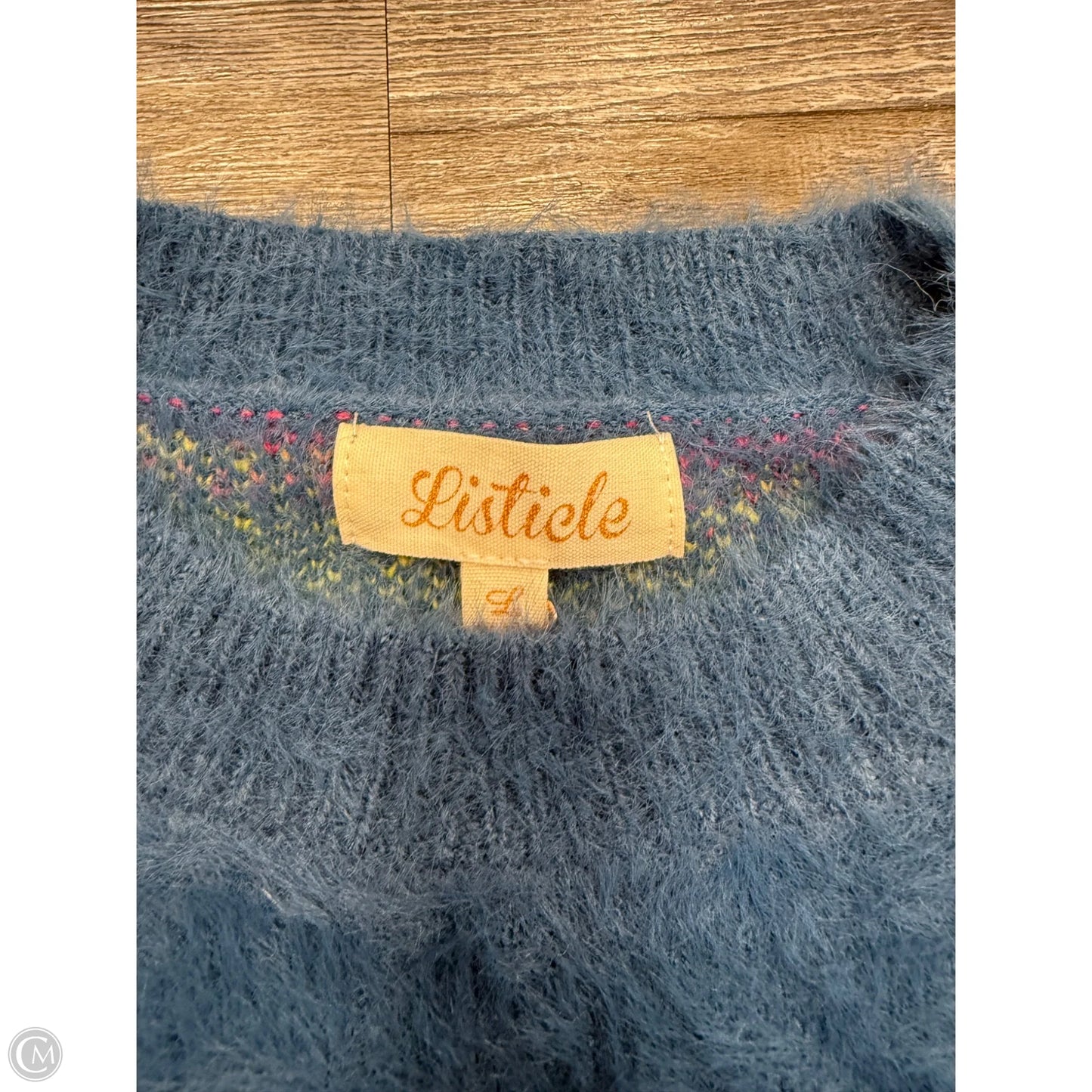 Sweater By Listicle In Blue, Size: L