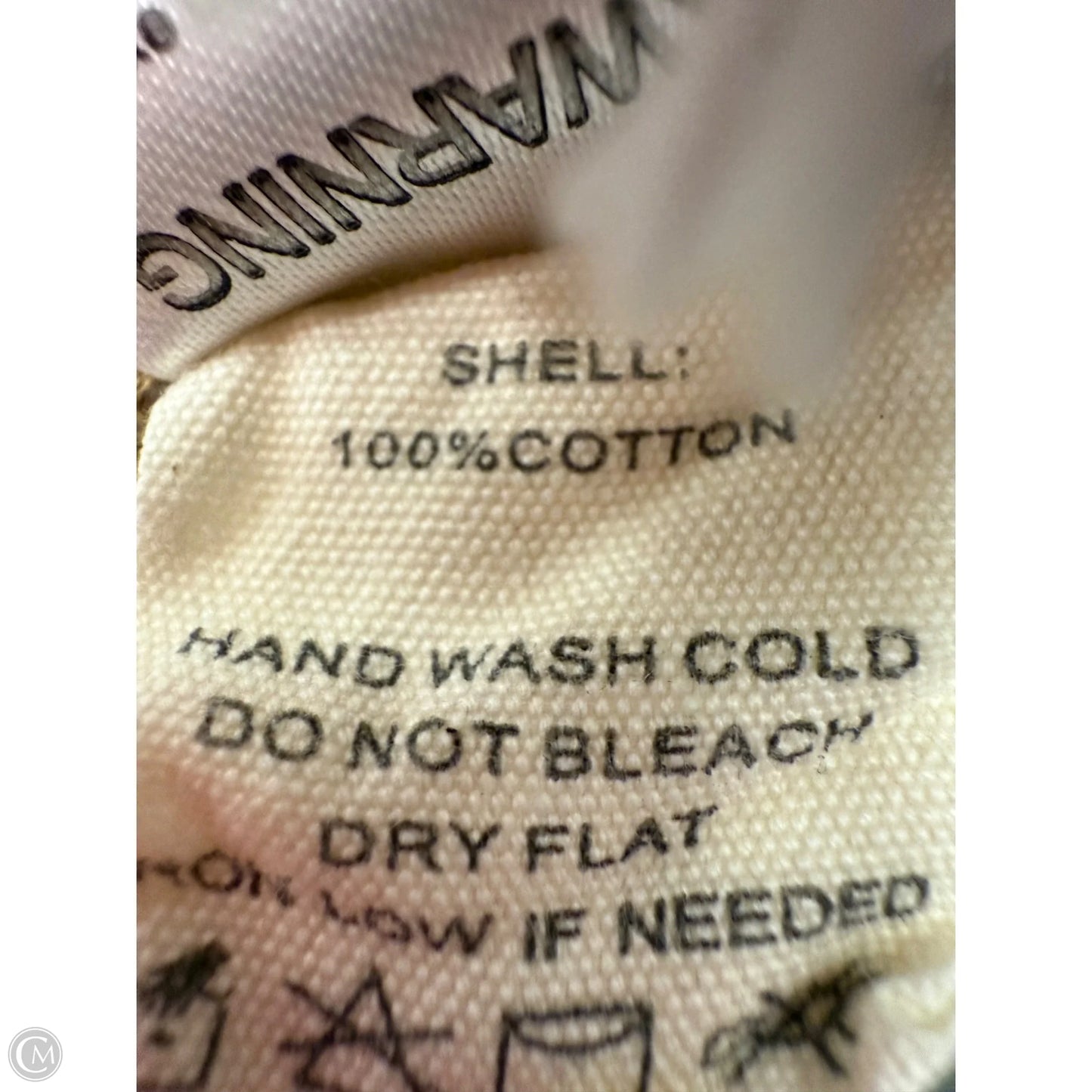 Jacket Shirt By Fantastic Fawn In Green & Tan, Size: S