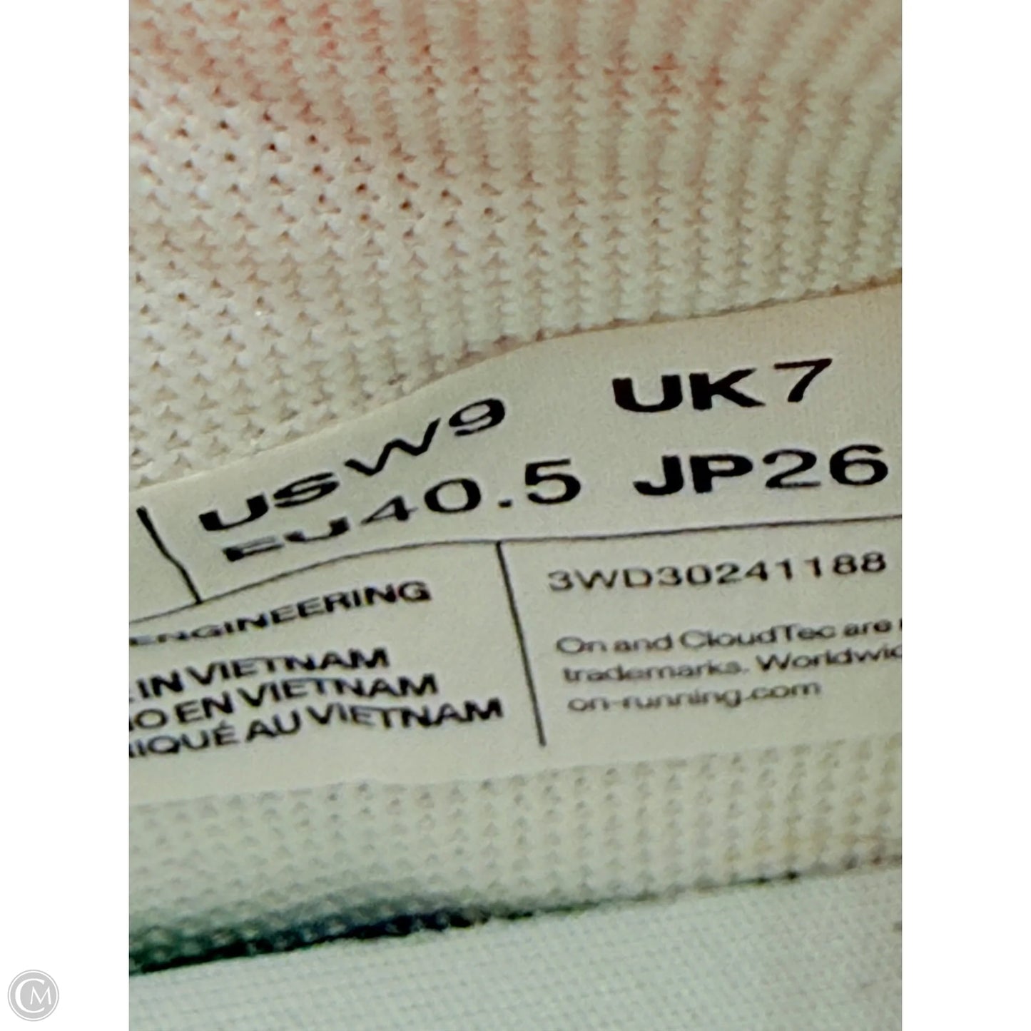 Shoes Sneakers By On In Pink & White, Size: 9