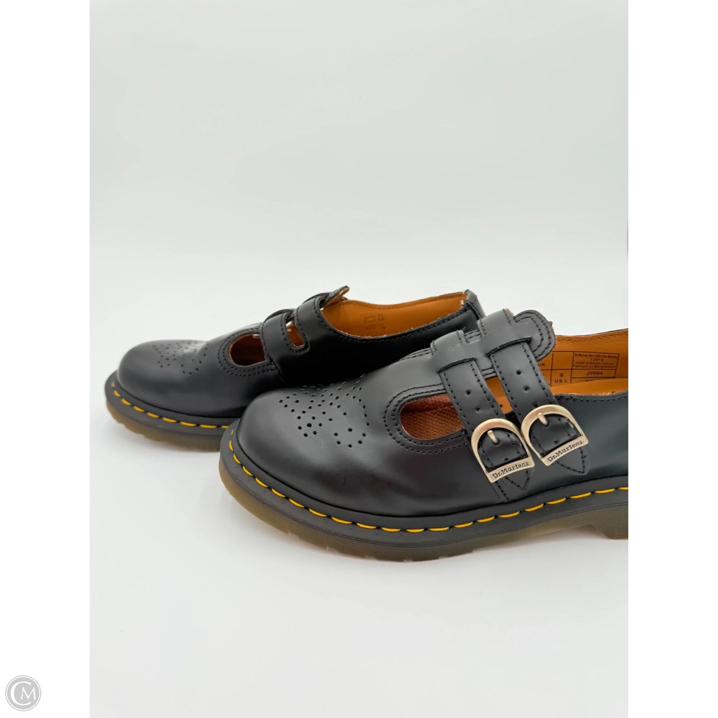 Shoes Flats By Dr Martens In Black, Size: 9