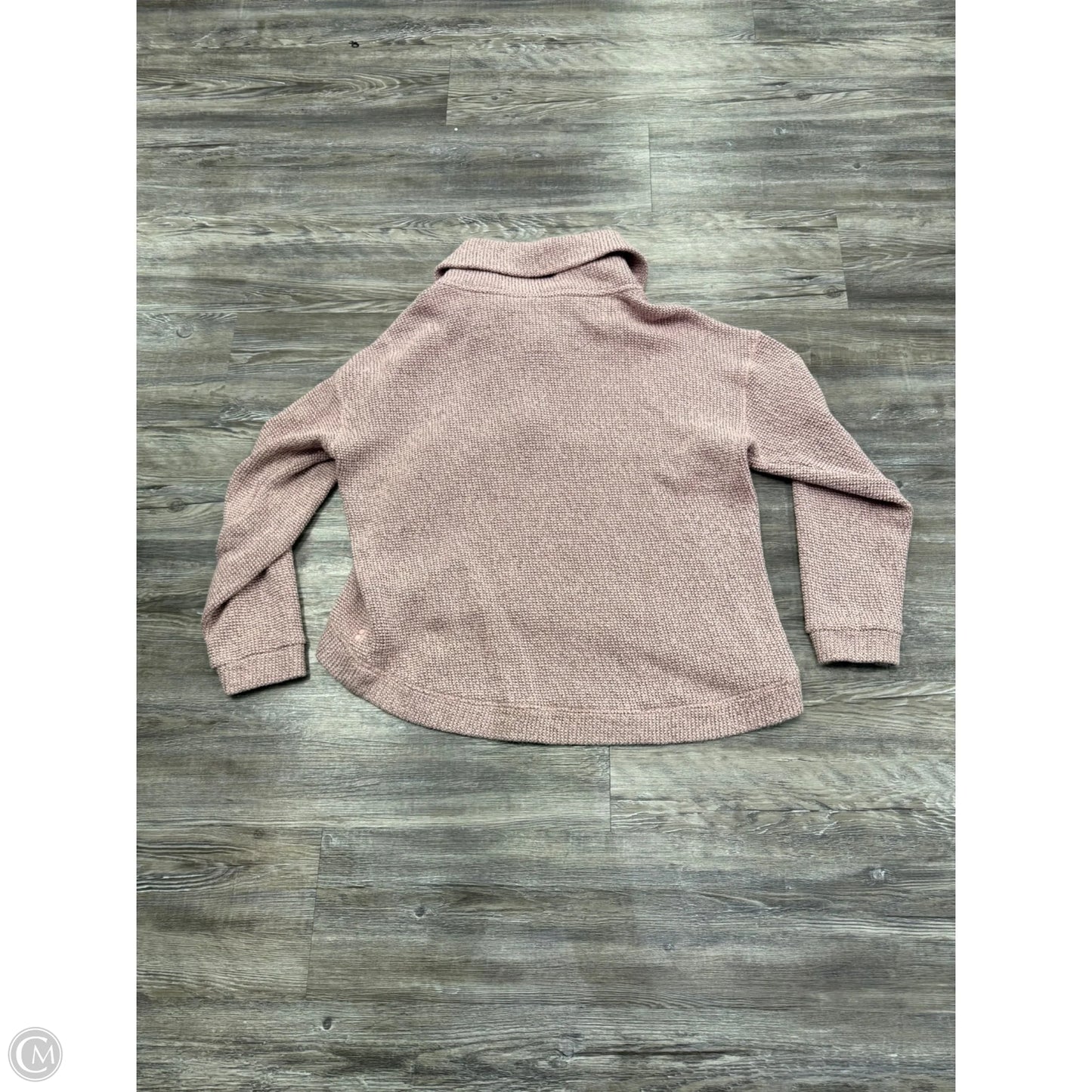 Athletic Sweatshirt Collar By Sweaty Betty In Black & Pink, Size: M