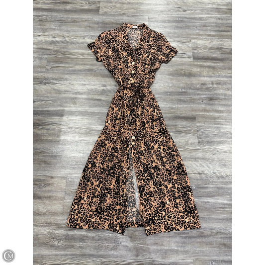 Dress Casual Maxi By Wilfred In Animal Print, Size: M
