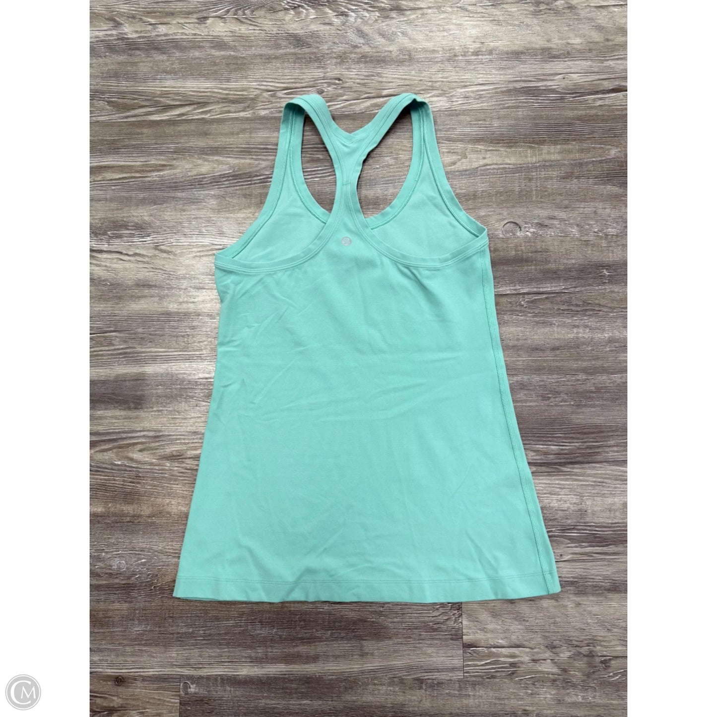Athletic Tank Top By Lululemon In Aqua, Size: M