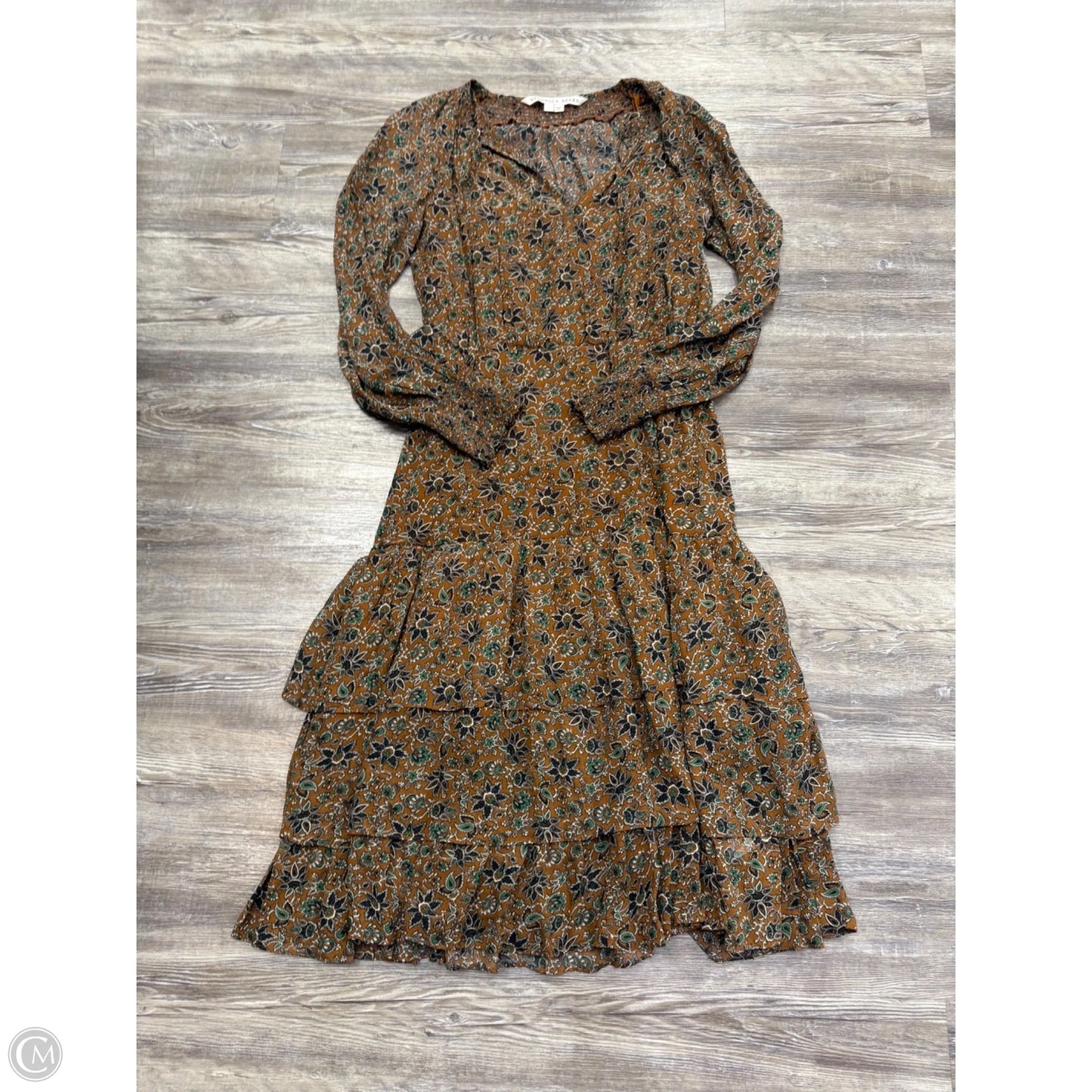 Dress Party Long By Veronica Beard In Brown, Size: 0