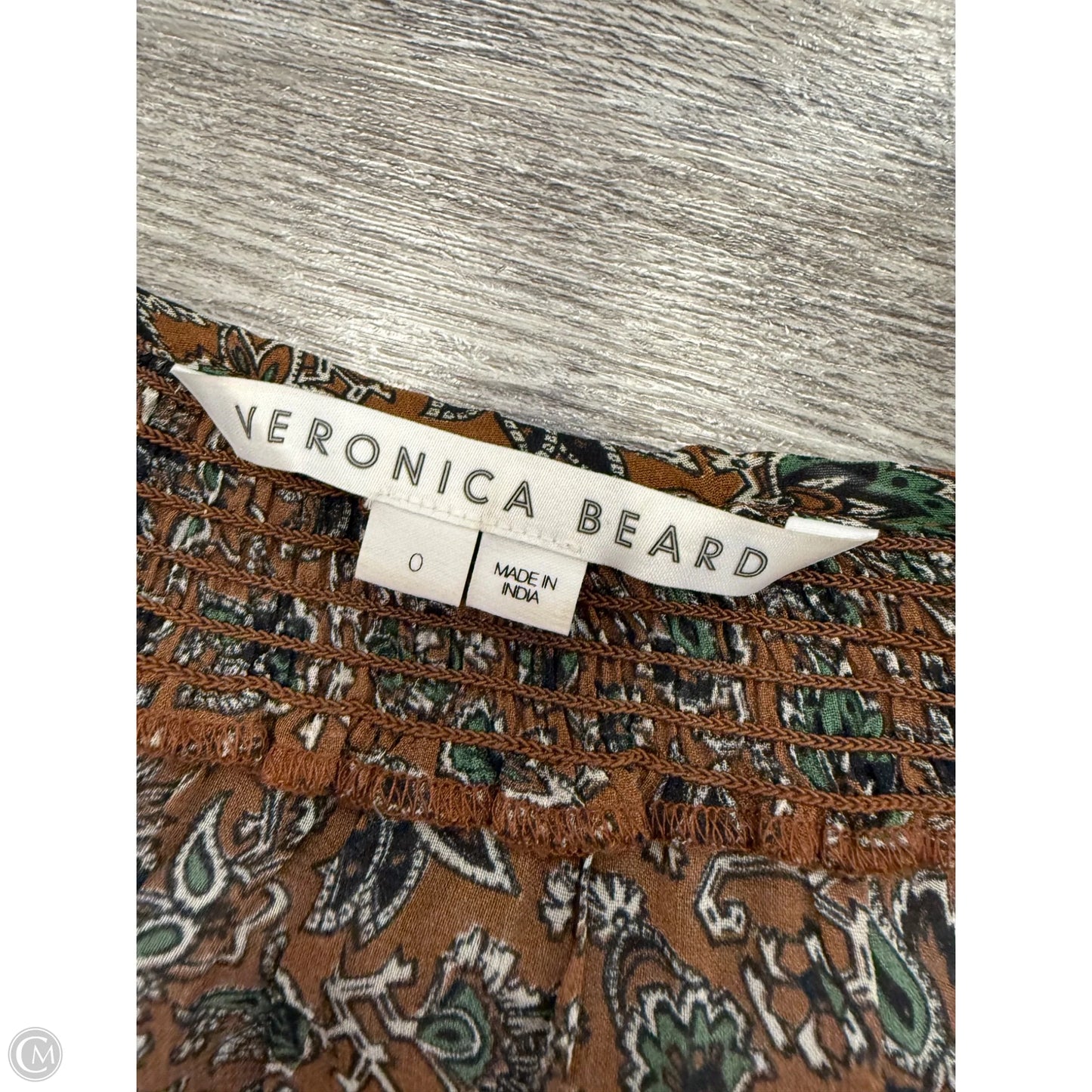 Dress Party Long By Veronica Beard In Brown, Size: 0