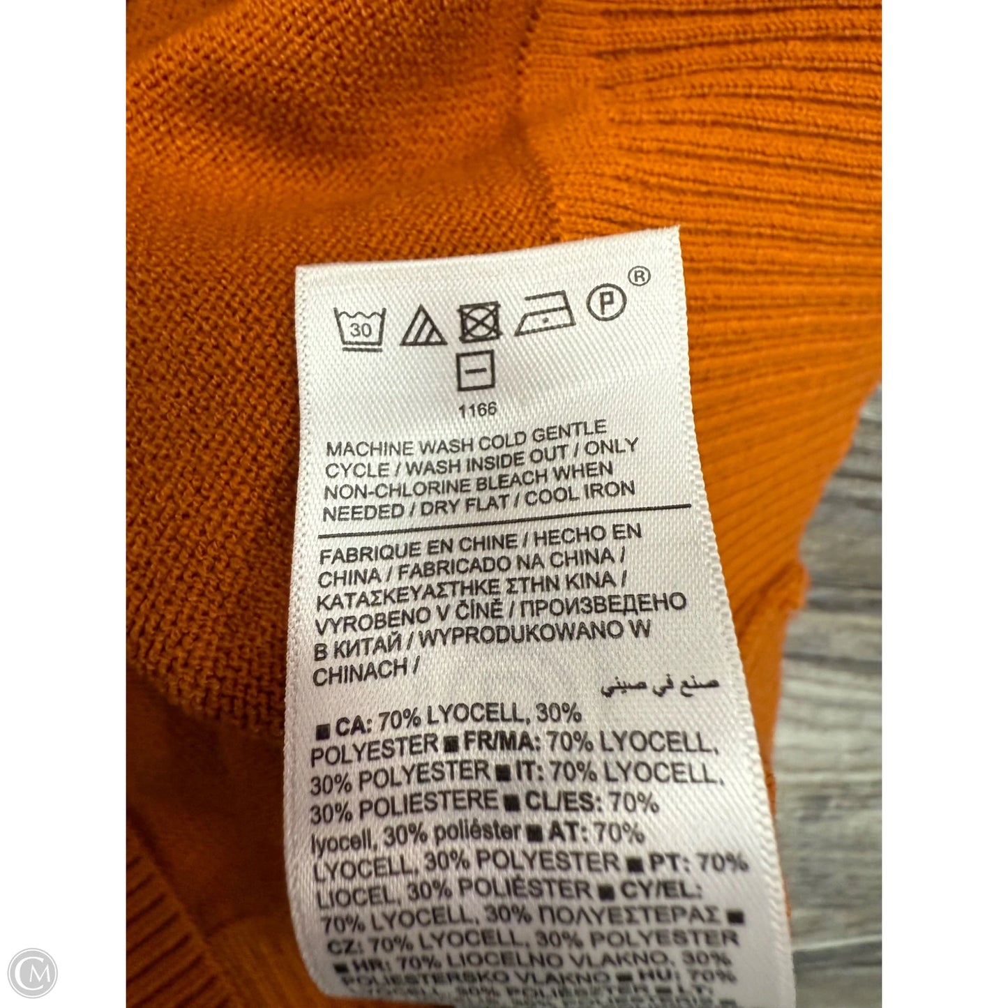 Athletic Sweatshirt Hoodie By Athleta In Orange, Size: S