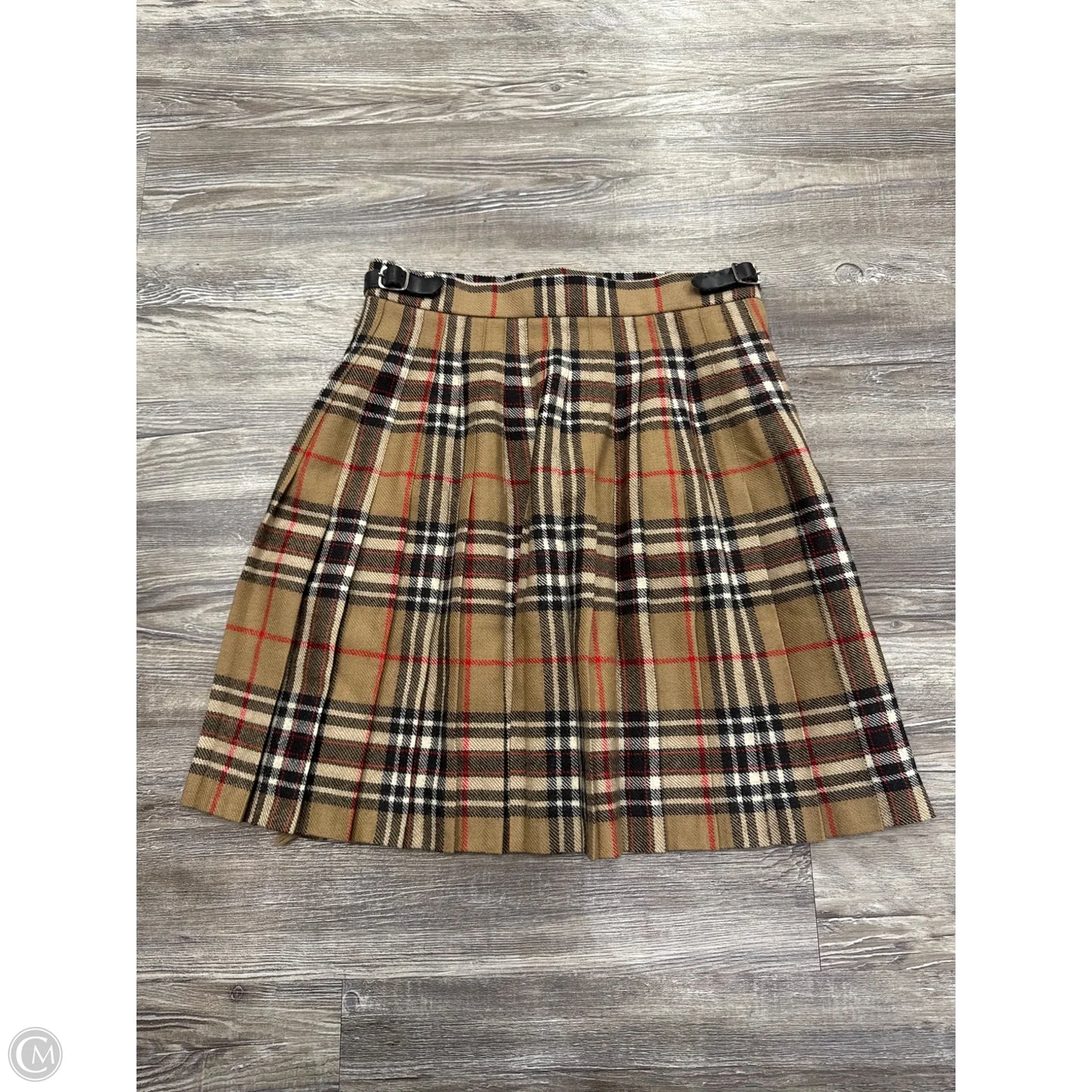 Skirt Mini & Short By Clothes Mentor In Plaid Pattern, Size: 10