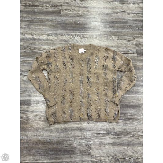 Sweater Cashmere By Brodie In Tan, Size: Xs