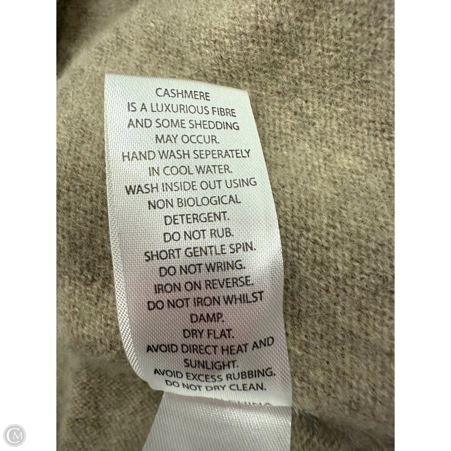 Sweater Cashmere By Brodie In Tan, Size: Xs