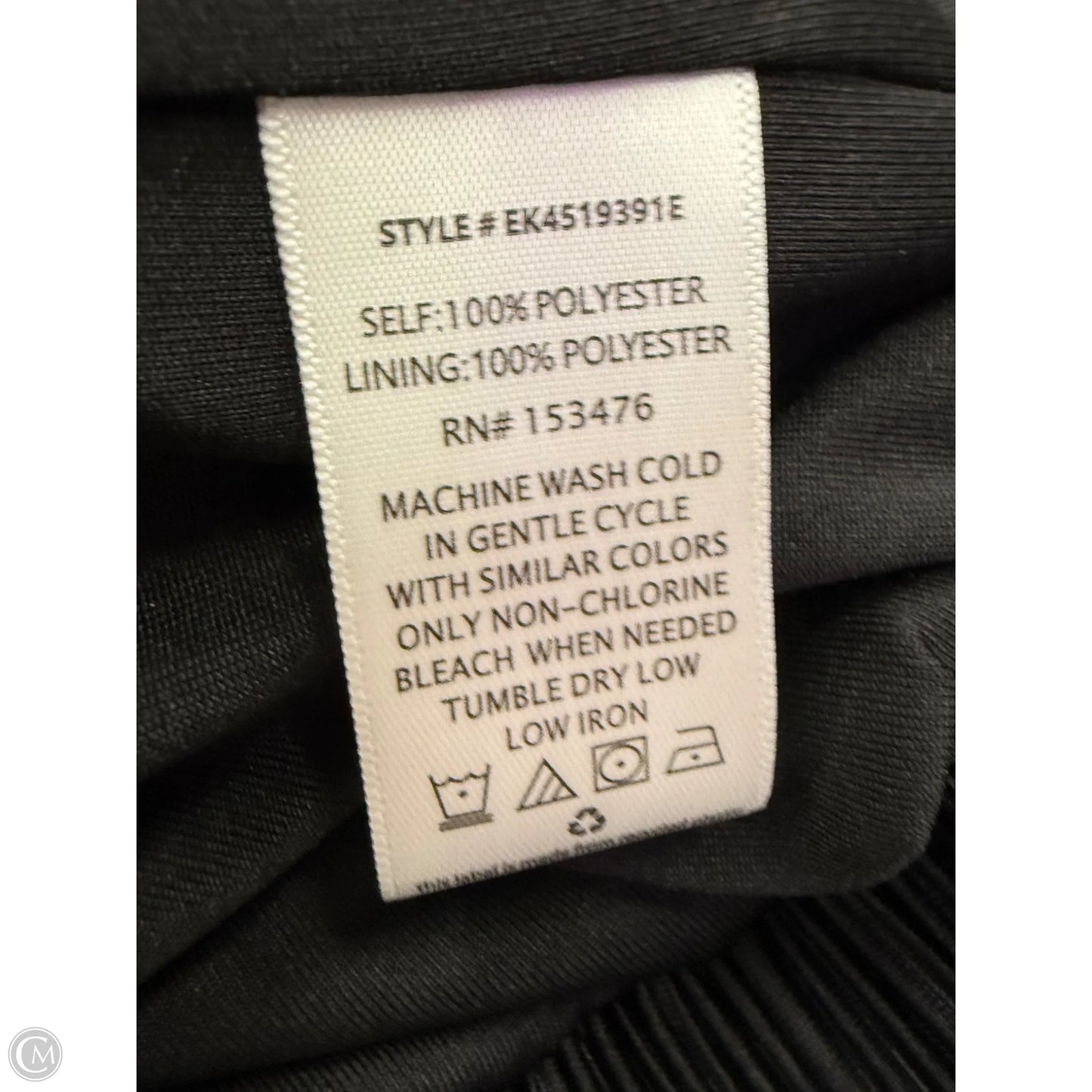 Top Short Sleeve By Evereve In Black, Size: M