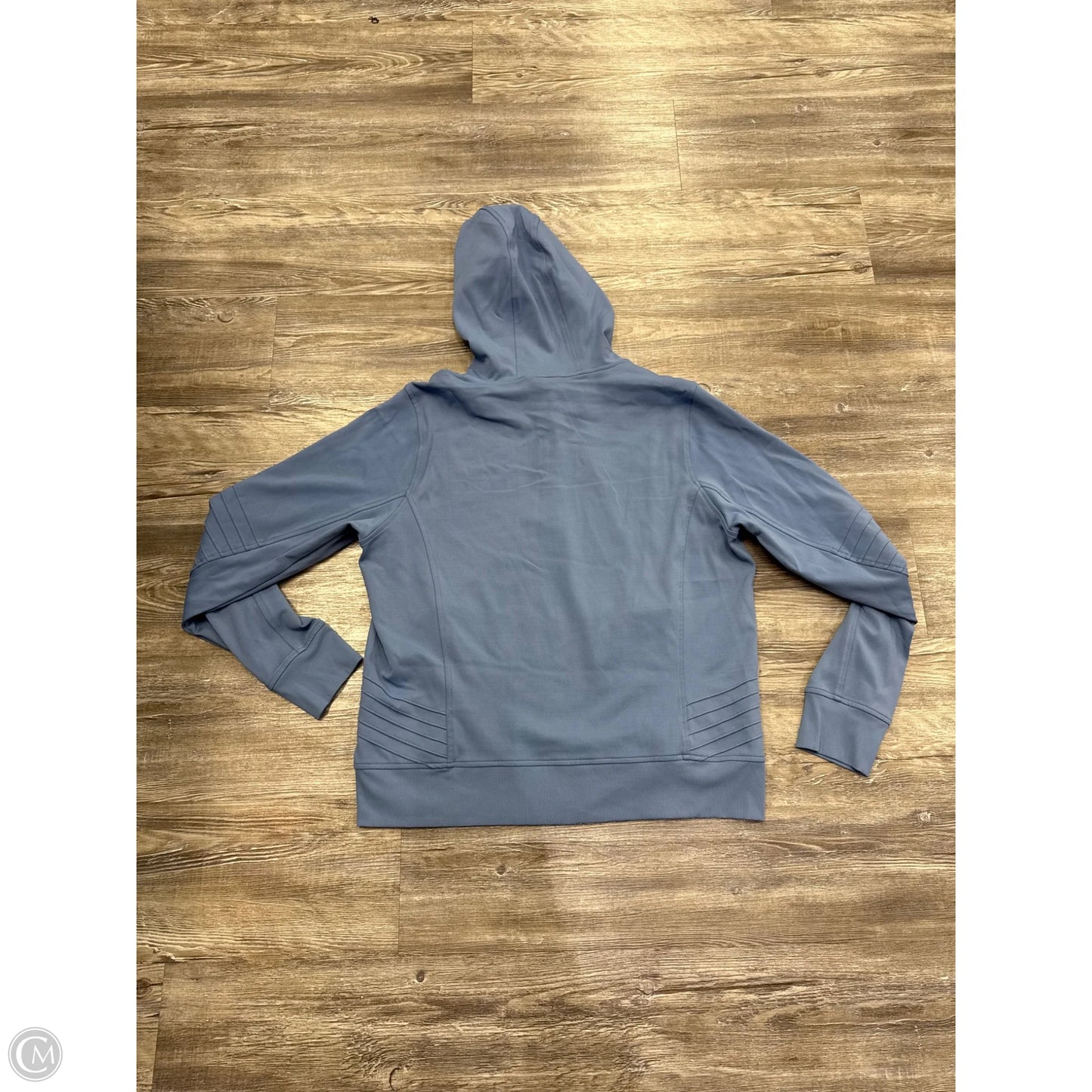 Athletic Sweatshirt Hoodie By Athleta In Blue, Size: L