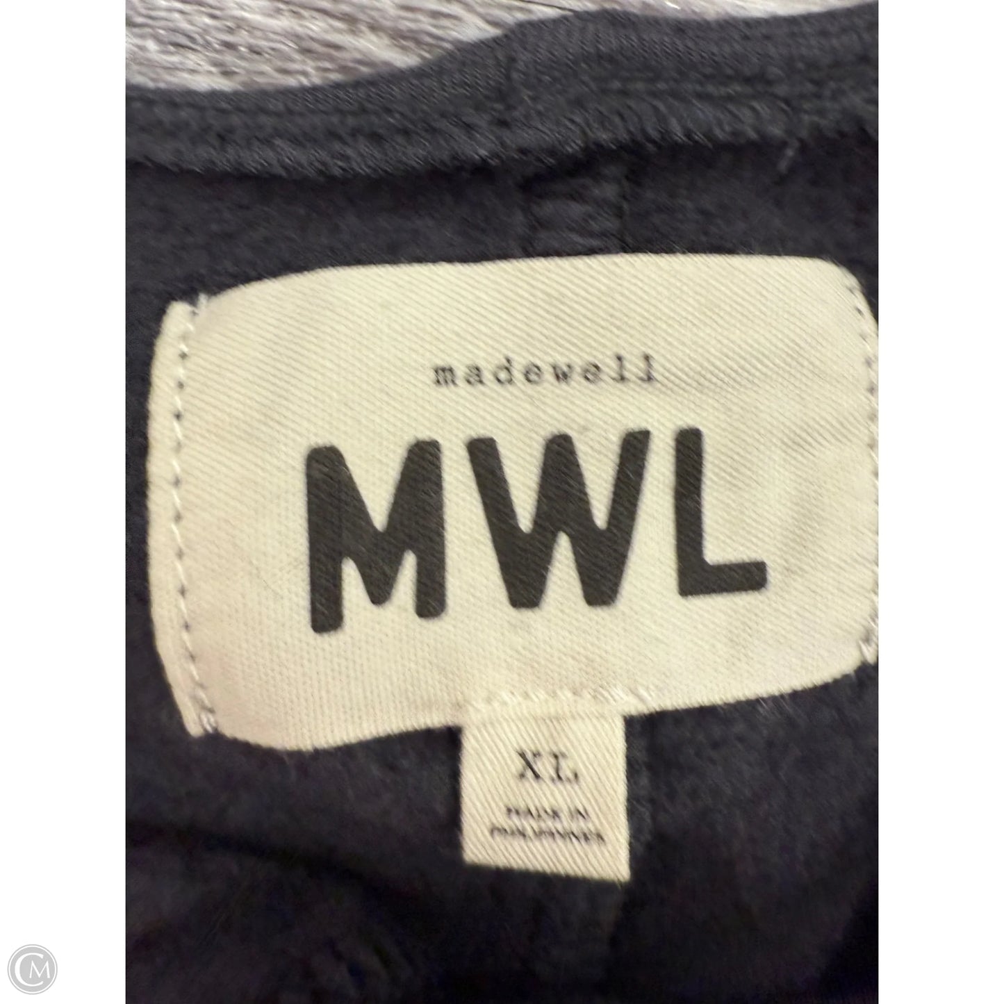 Jumpsuit By Madewell In Grey, Size: Xl