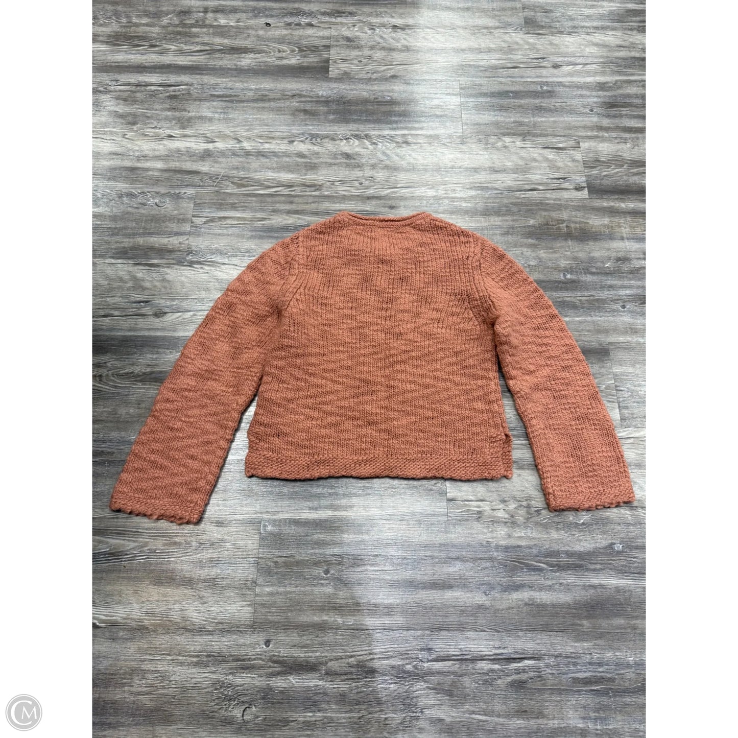 Sweater By Wrap In Orange, Size: M