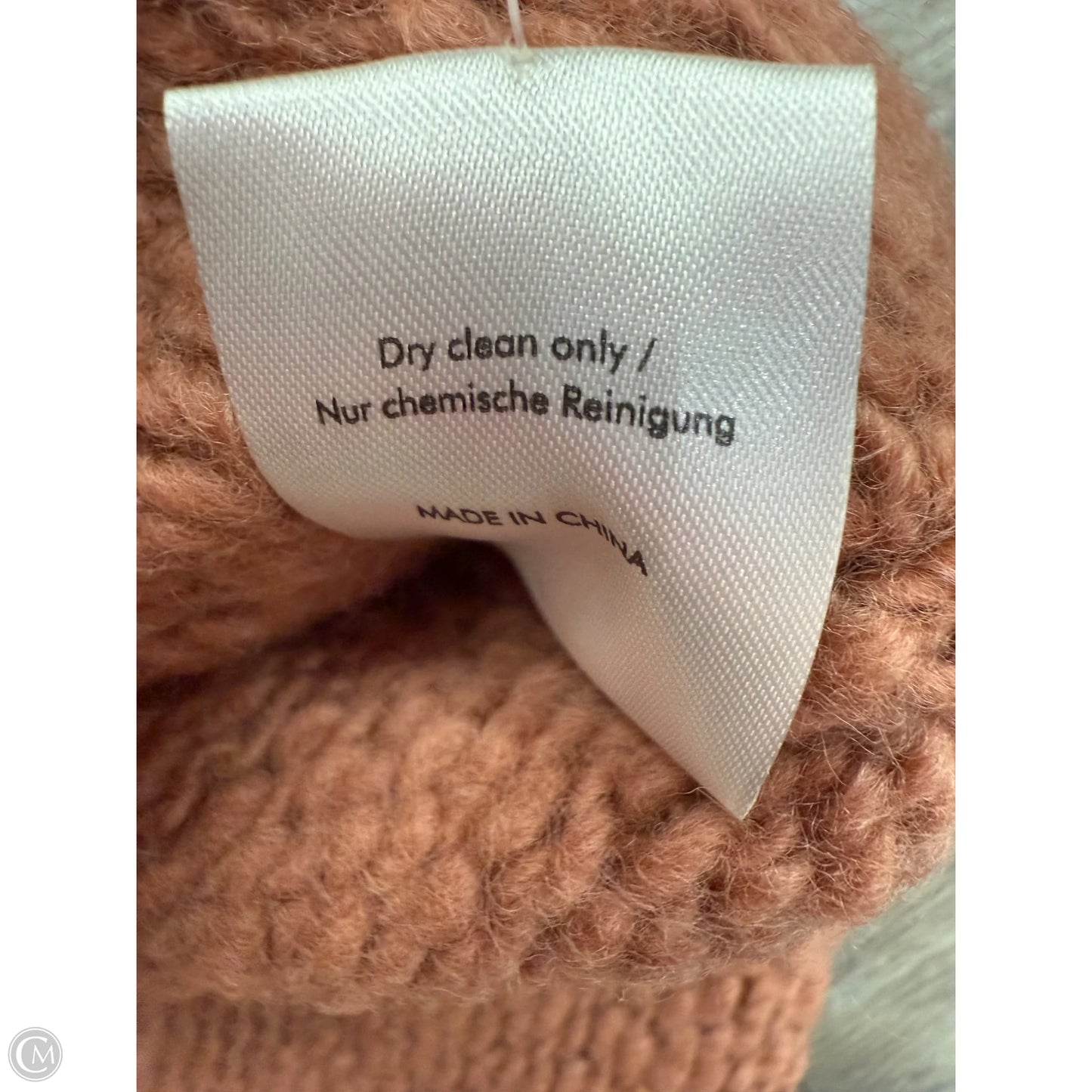 Sweater By Wrap In Orange, Size: M
