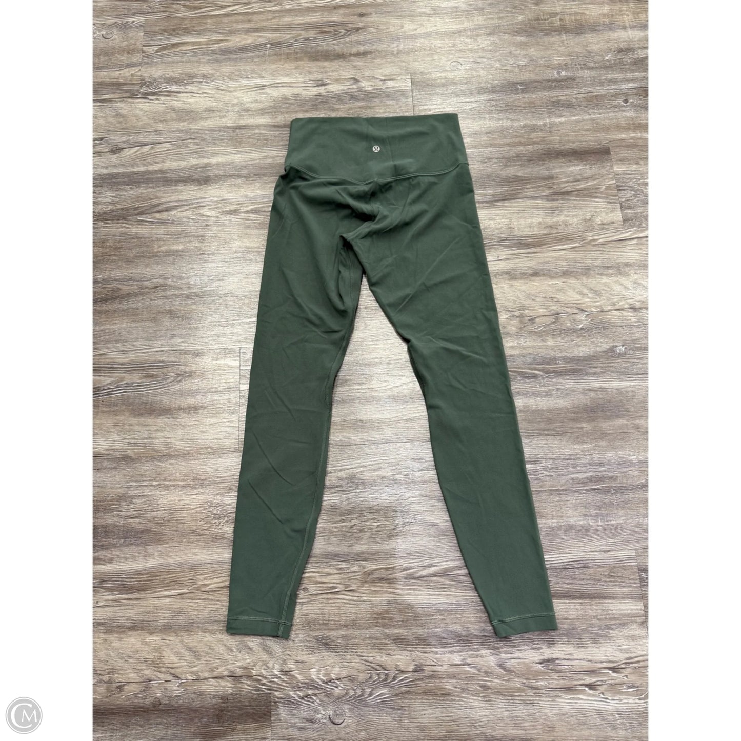 Athletic Leggings By Lululemon In Green, Size: 8