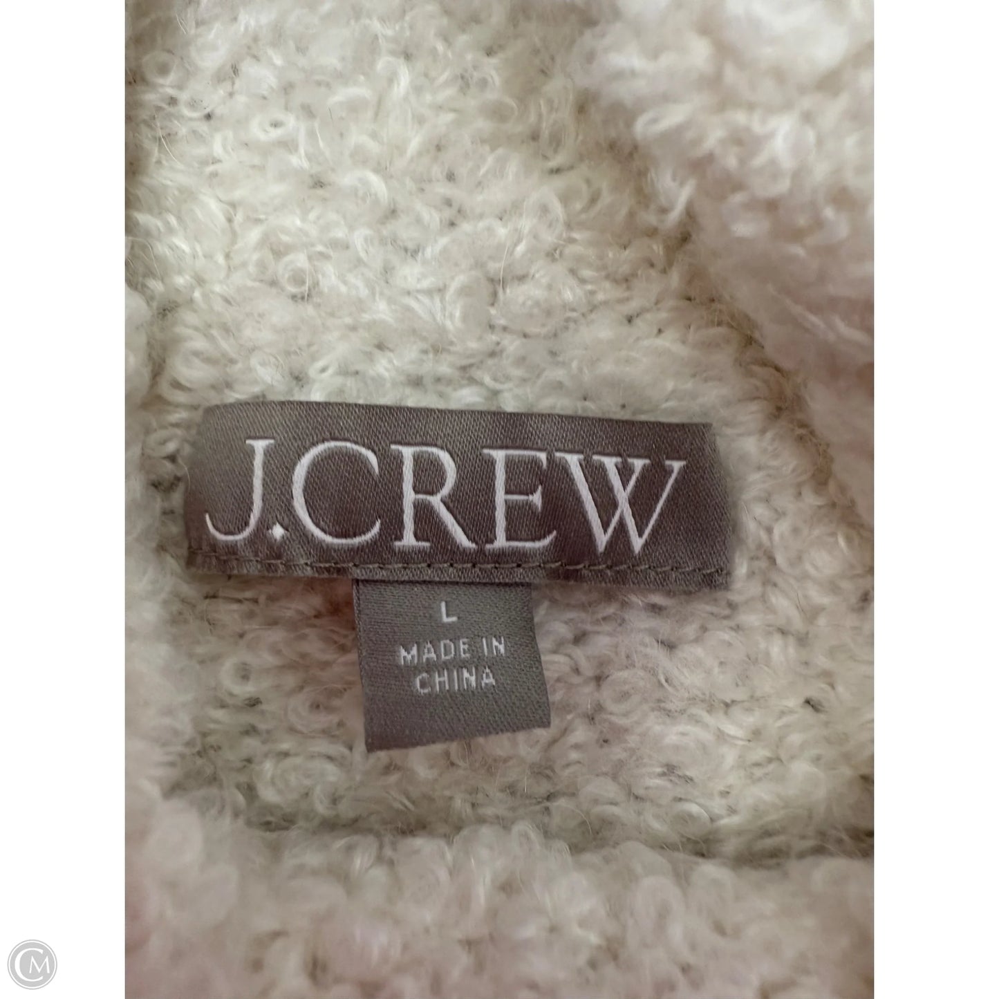 Sweater By J. Crew In Cream, Size: L