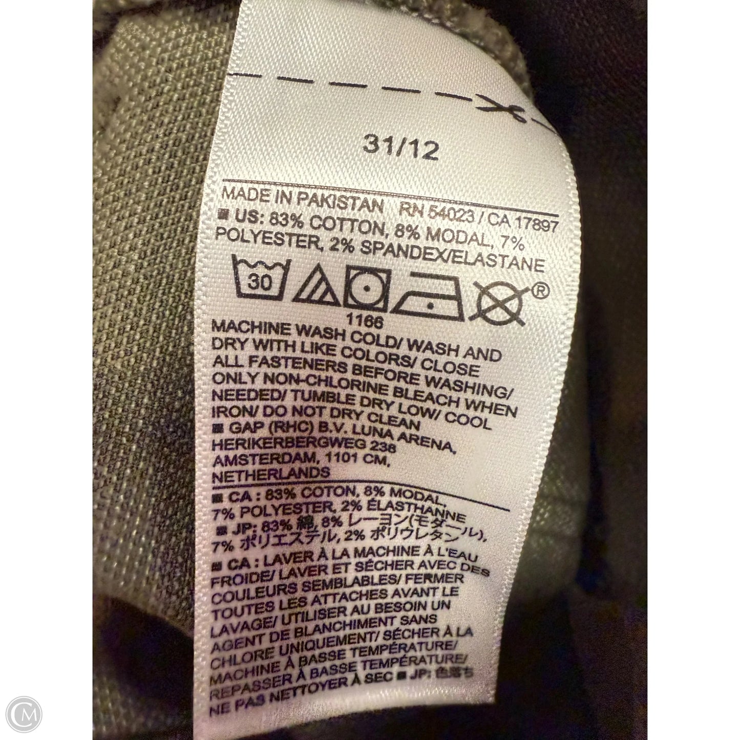 Pants Wide Leg By Banana Republic In Green, Size: 12