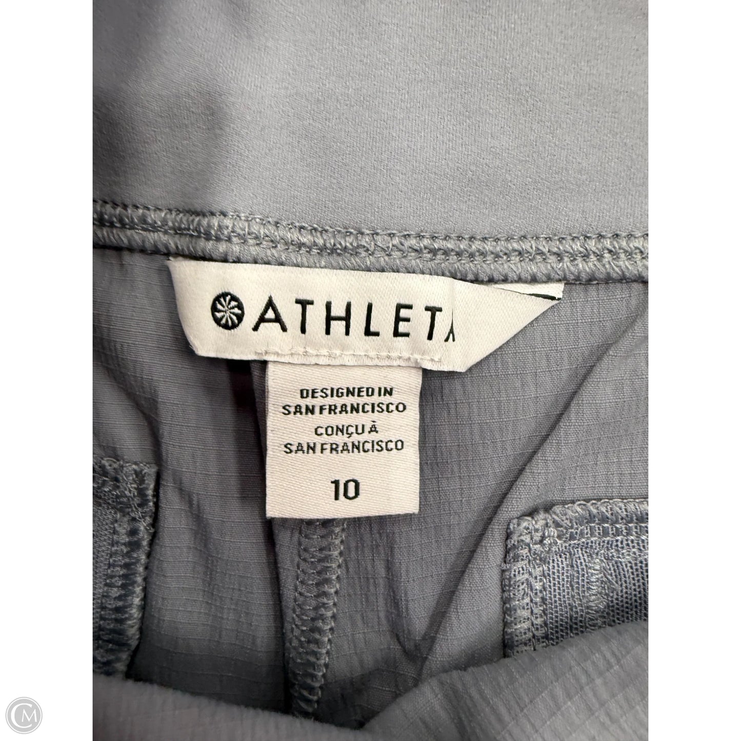 Athletic Shorts By Athleta In Blue, Size: M