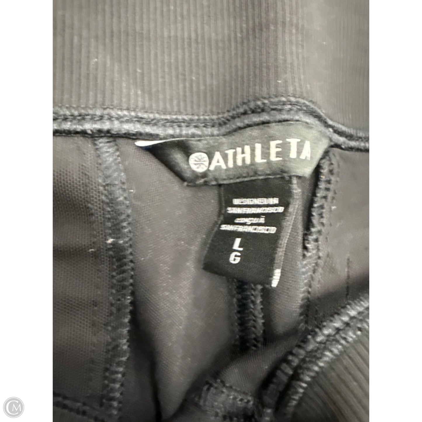 Athletic Pants By Athleta In Black, Size: L