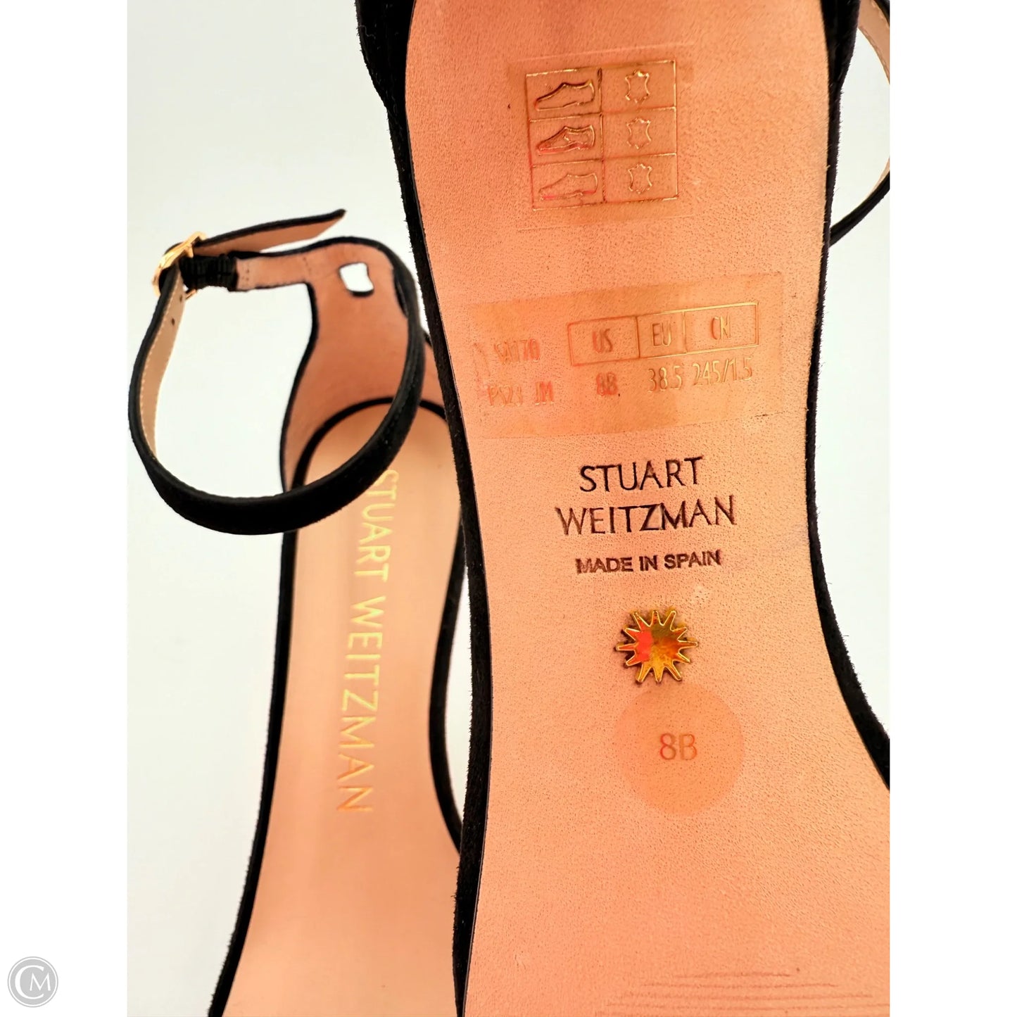 Shoes Designer By Stuart Weitzman In Black, Size: 8