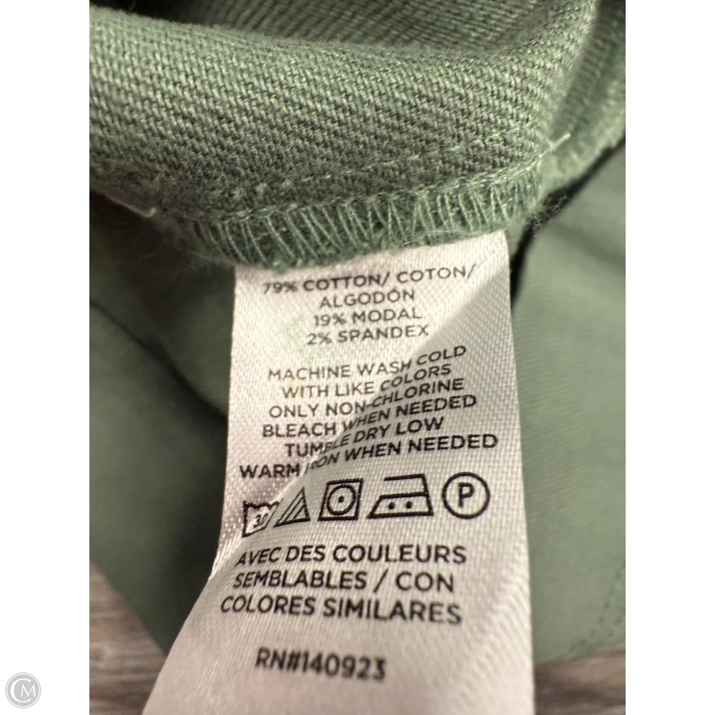 Dress Casual Short By Loft In Green, Size: 10