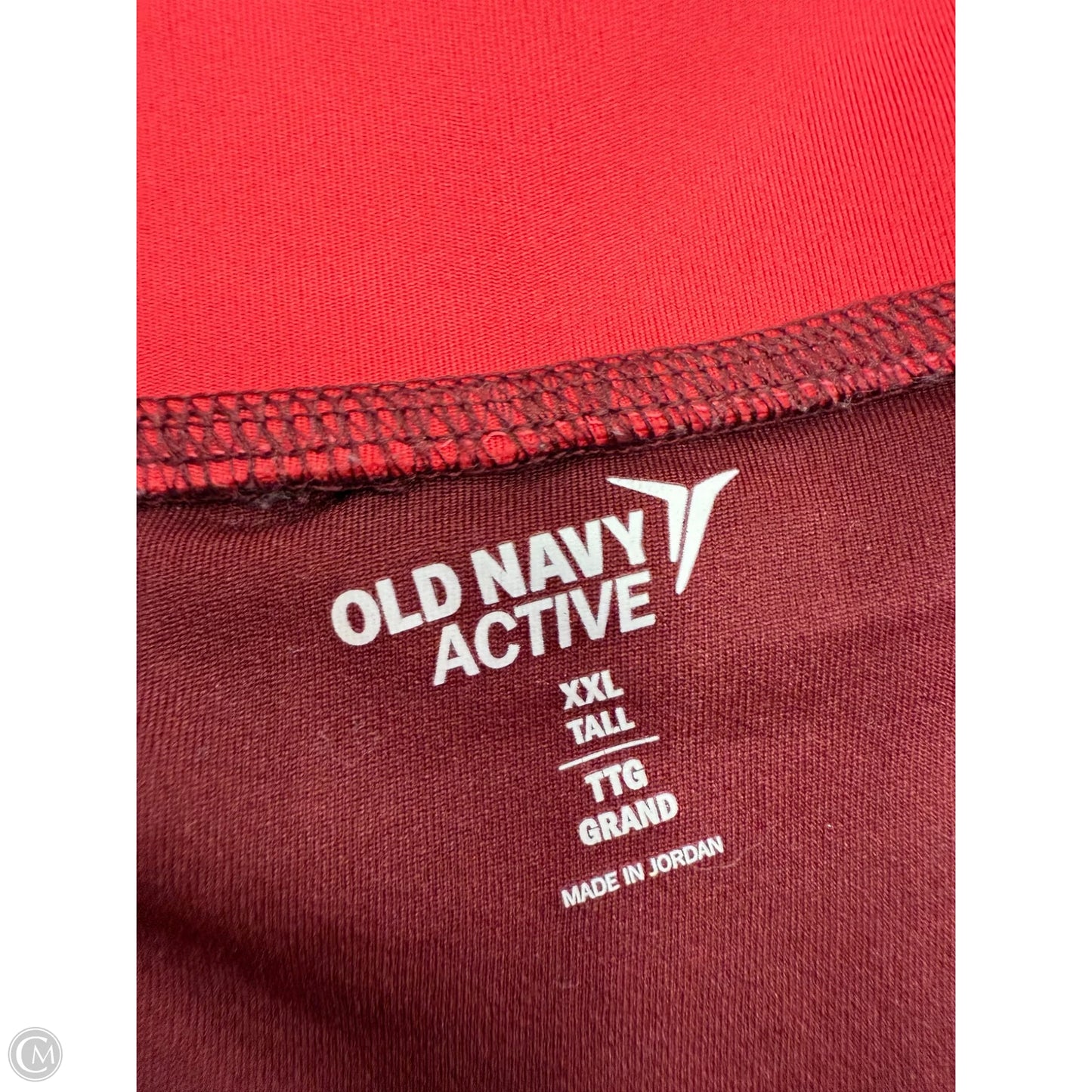 Athletic Shorts By Old Navy In Maroon, Size: Xxl