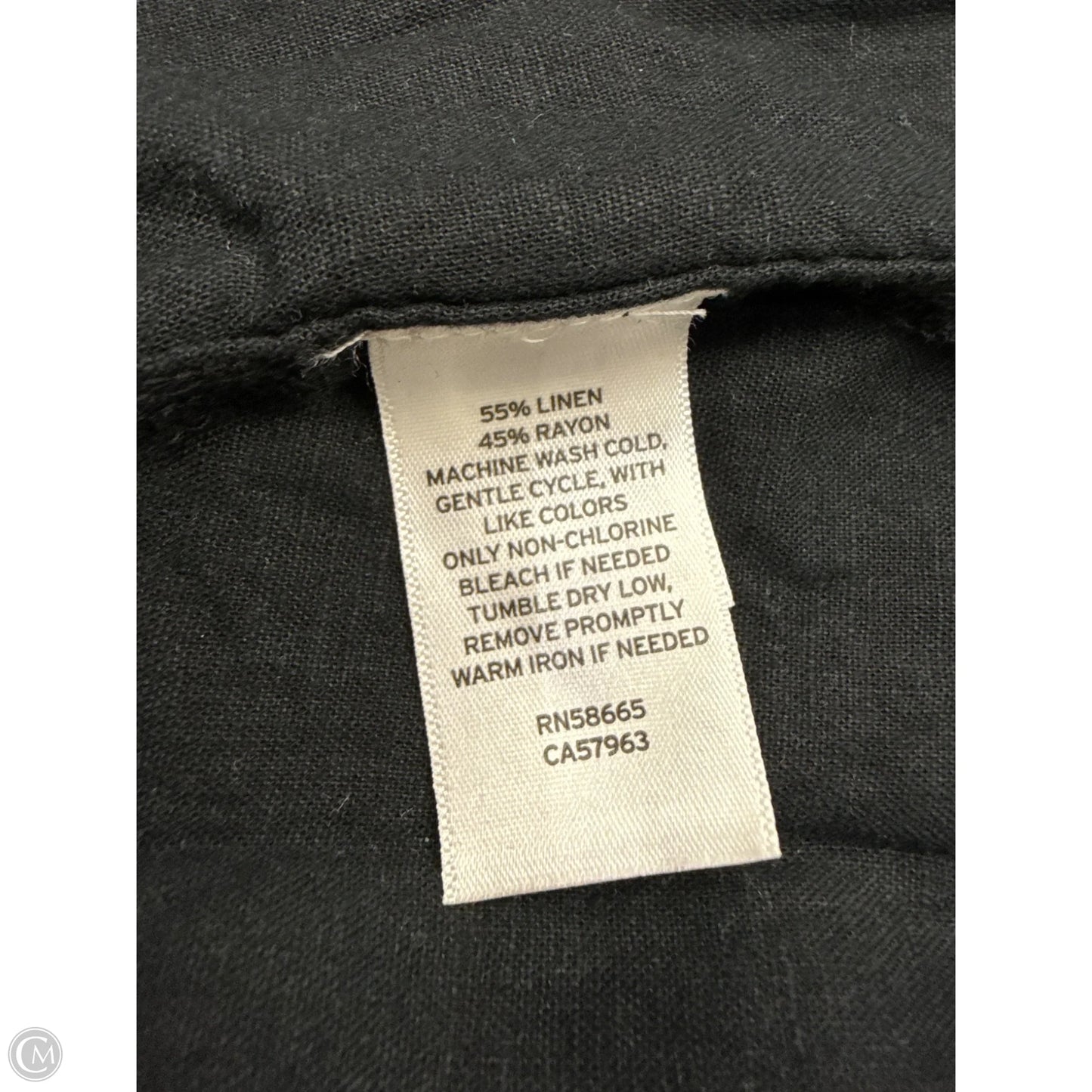 Dress Casual Midi By Nordstrom In Black, Size: 1x