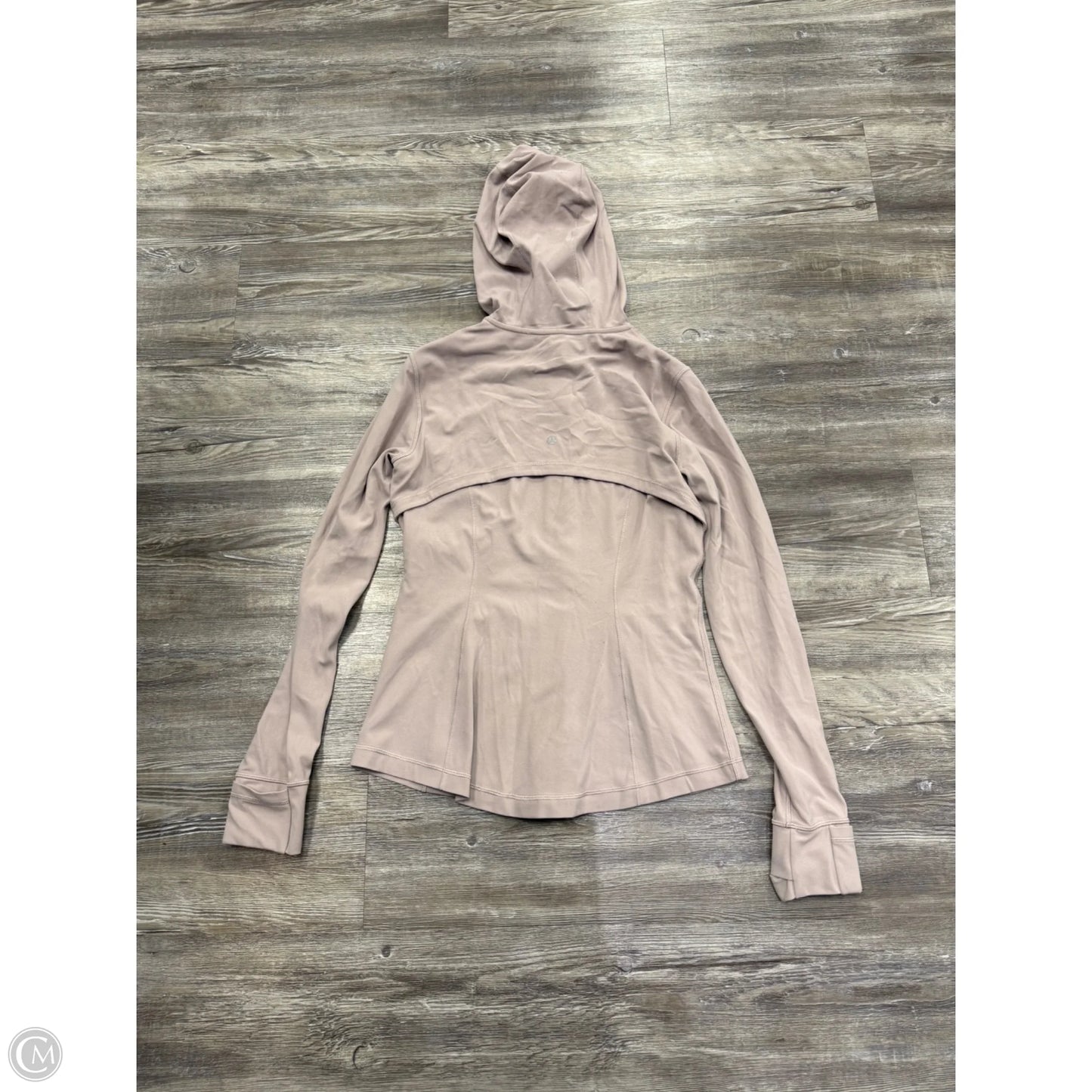 Athletic Jacket By Lululemon In Mauve, Size: 10