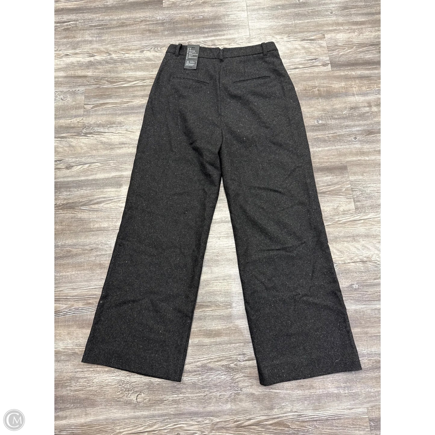 Pants Wide Leg By Frank and Oak In Blue & Grey, Size: 12