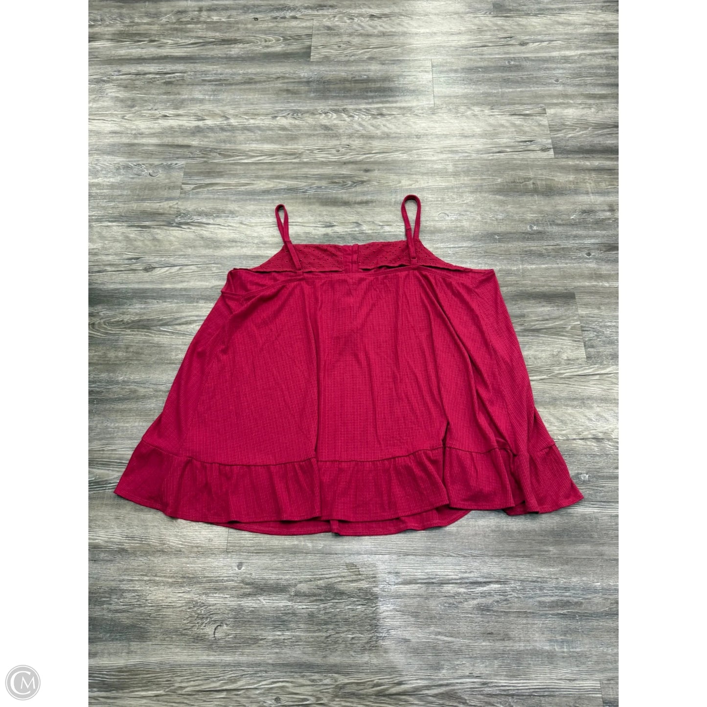 Top Sleeveless By Torrid In Pink, Size: 4x