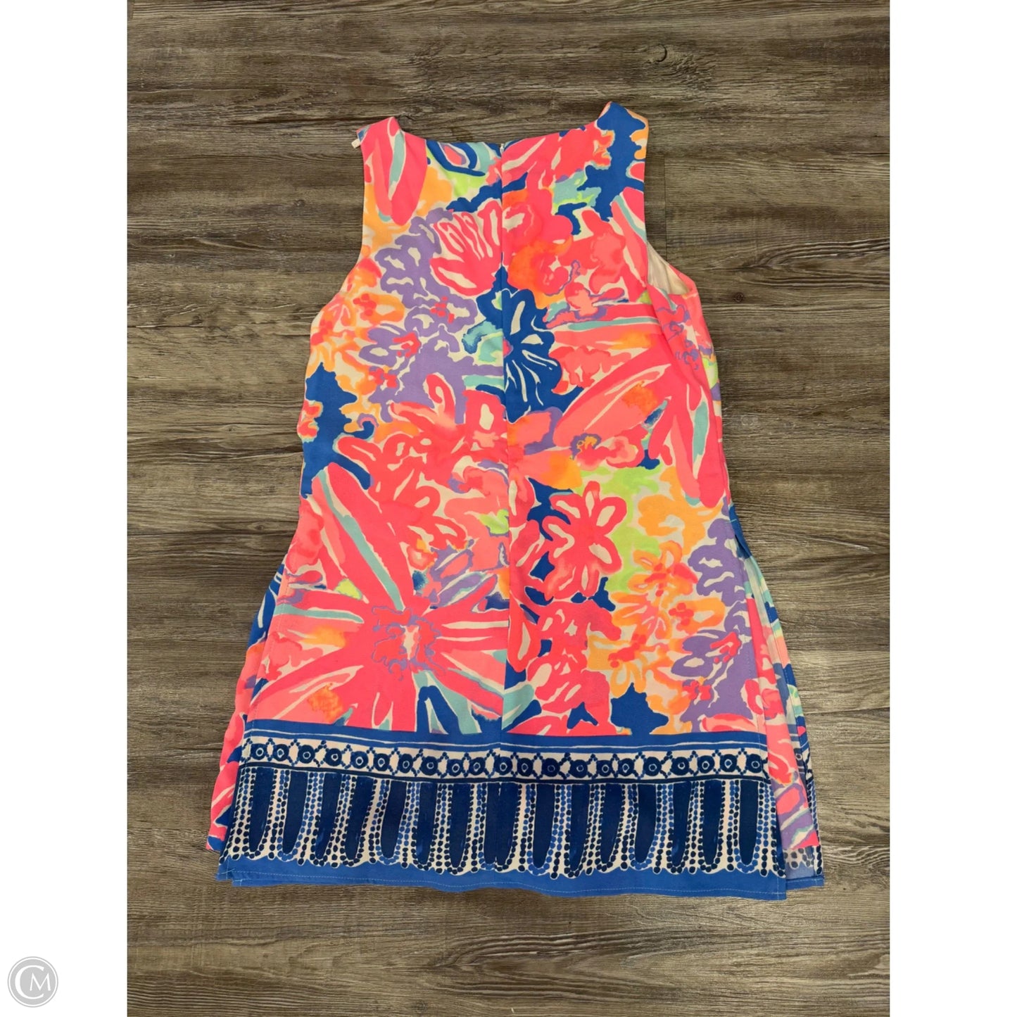 Dress Designer By Lilly Pulitzer In Blue & Pink, Size: 6