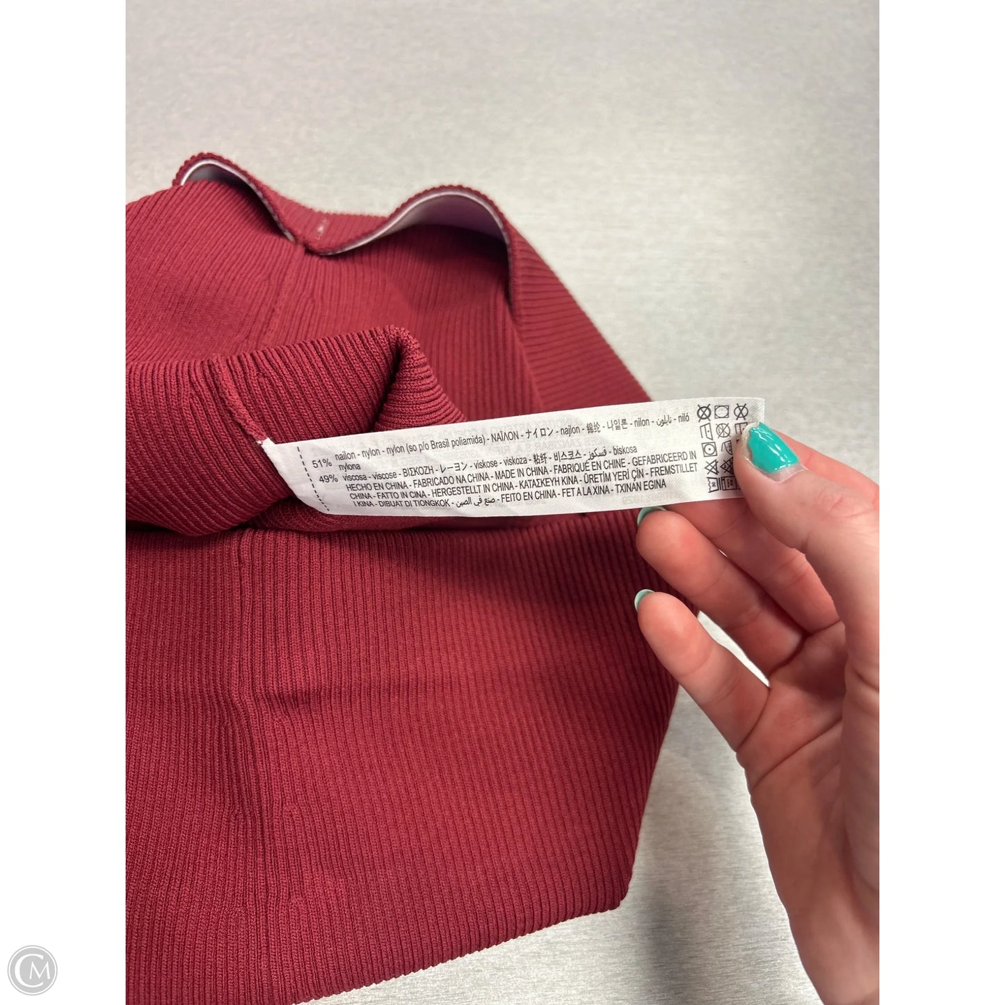 Skirt Mini & Short By Zara In Red, Size: S