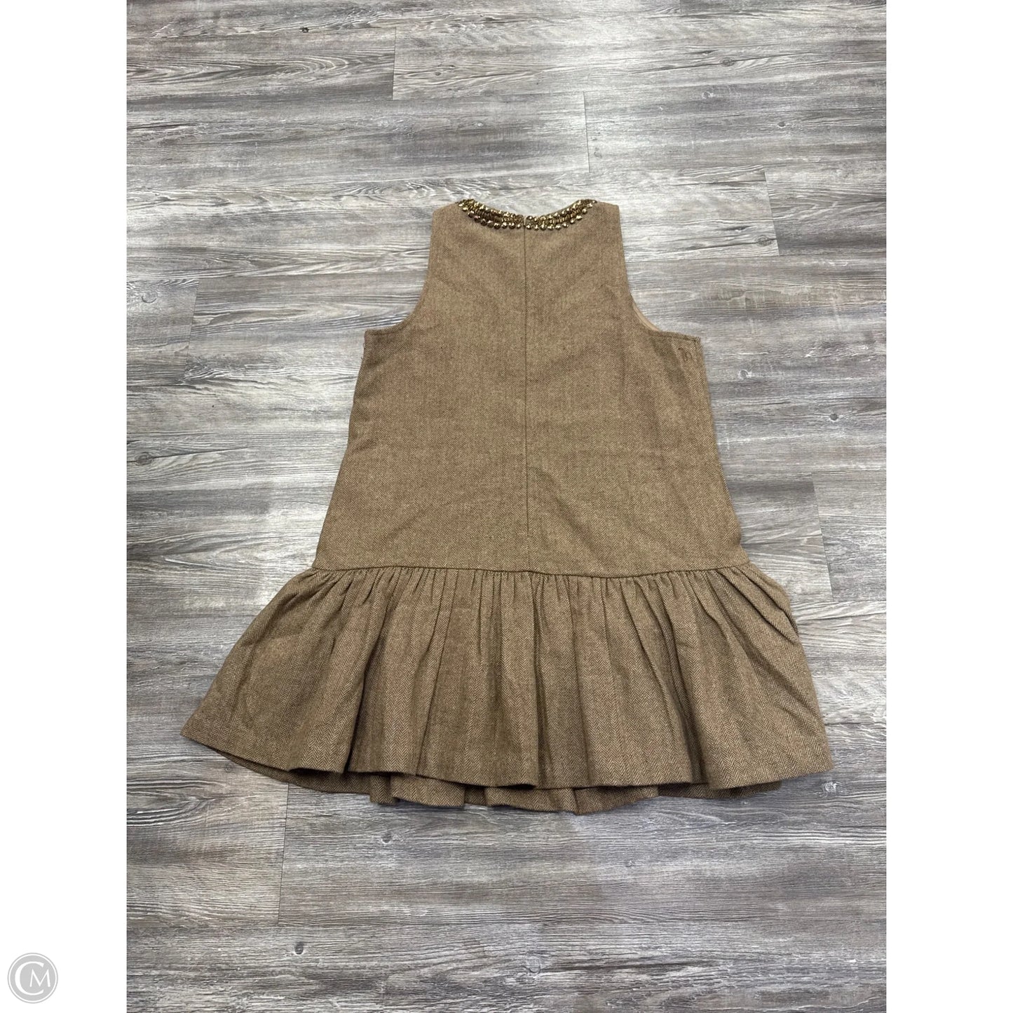 Dress Casual Midi By Anthropologie In Brown, Size: L