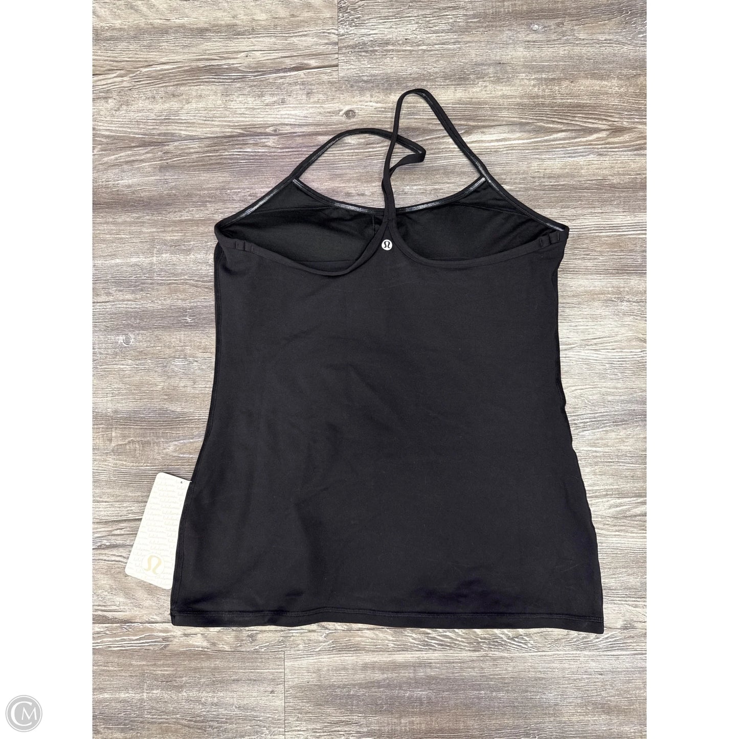 Athletic Tank Top By Lululemon In Black, Size: 12