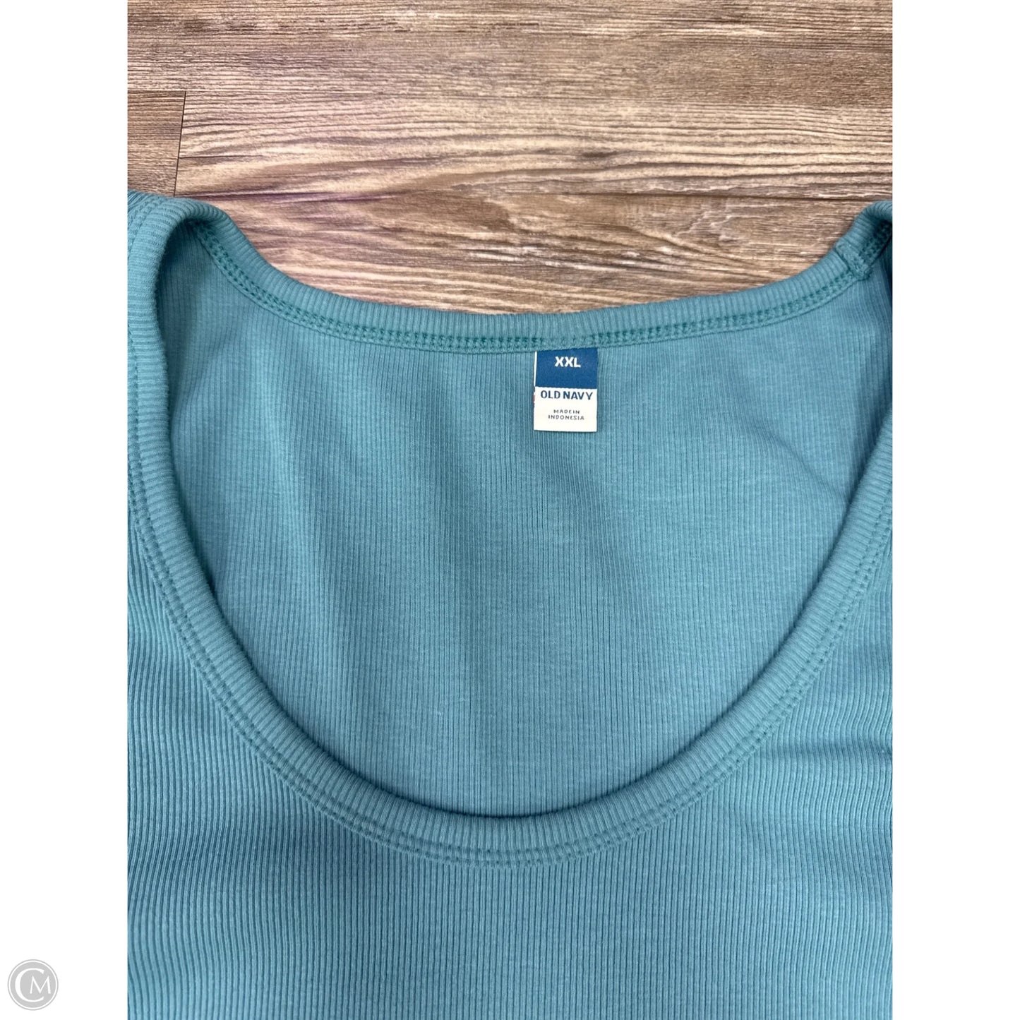 Top Sleeveless Basic By Old Navy In Blue, Size: Xxl