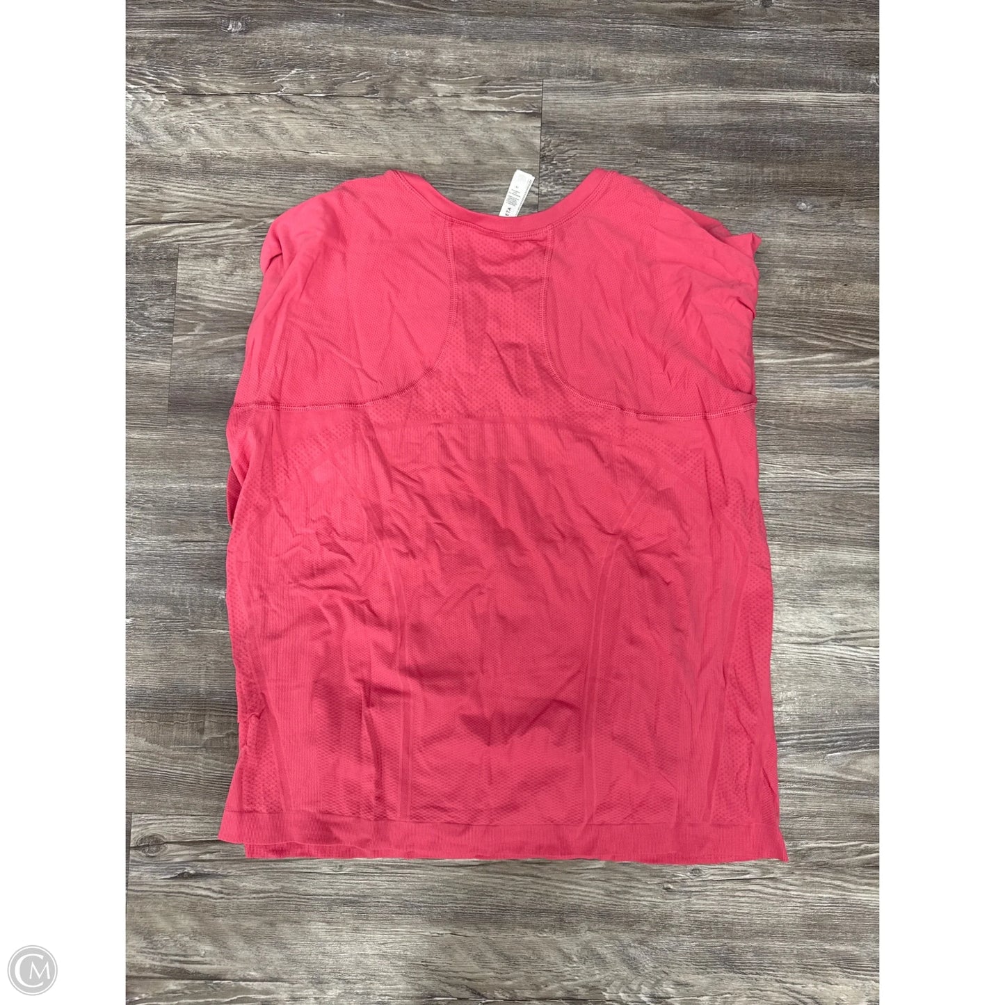 Athletic Top Long Sleeve Collar By Athleta In Pink, Size: 1x