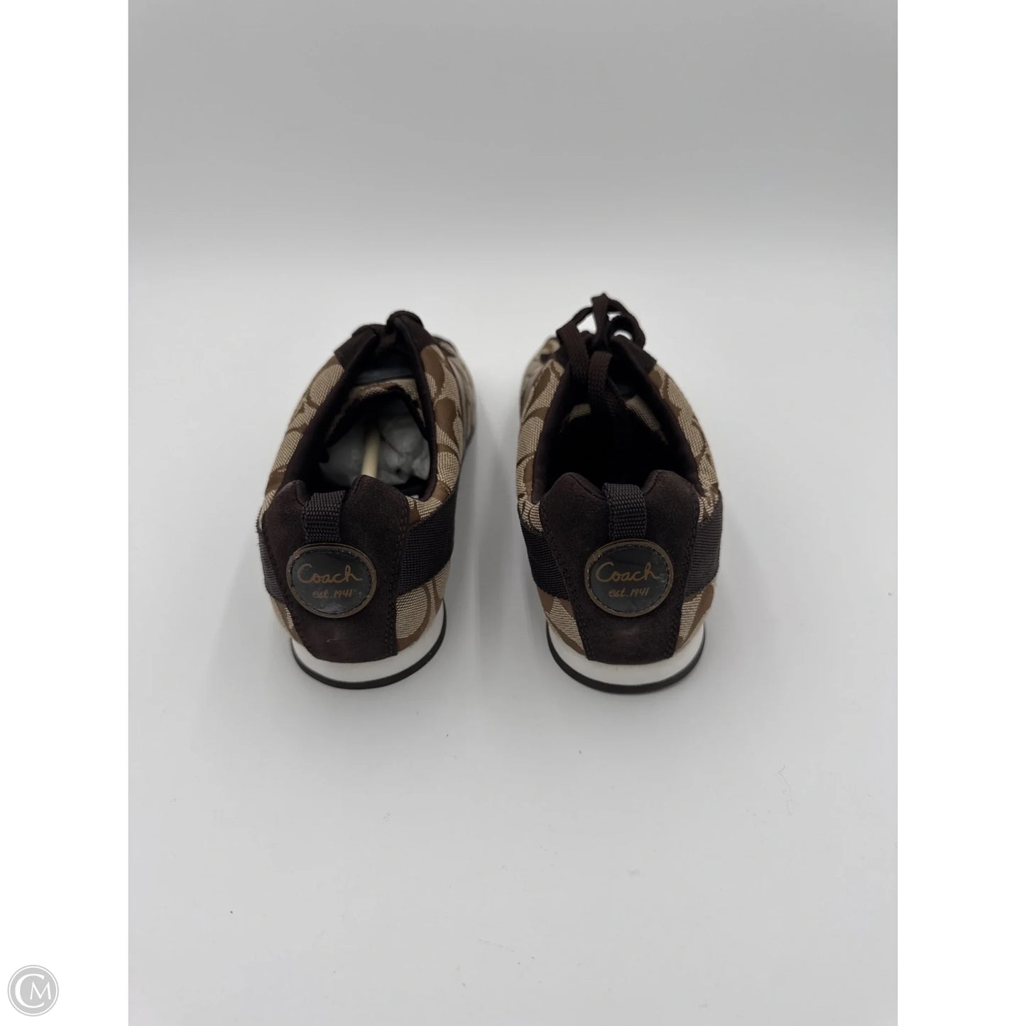 Shoes Designer By Coach In Brown, Size: 8.5