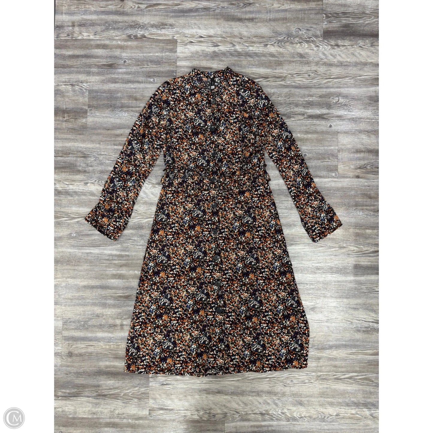 Dress Casual Maxi By Cmc In Floral Print, Size: Xs