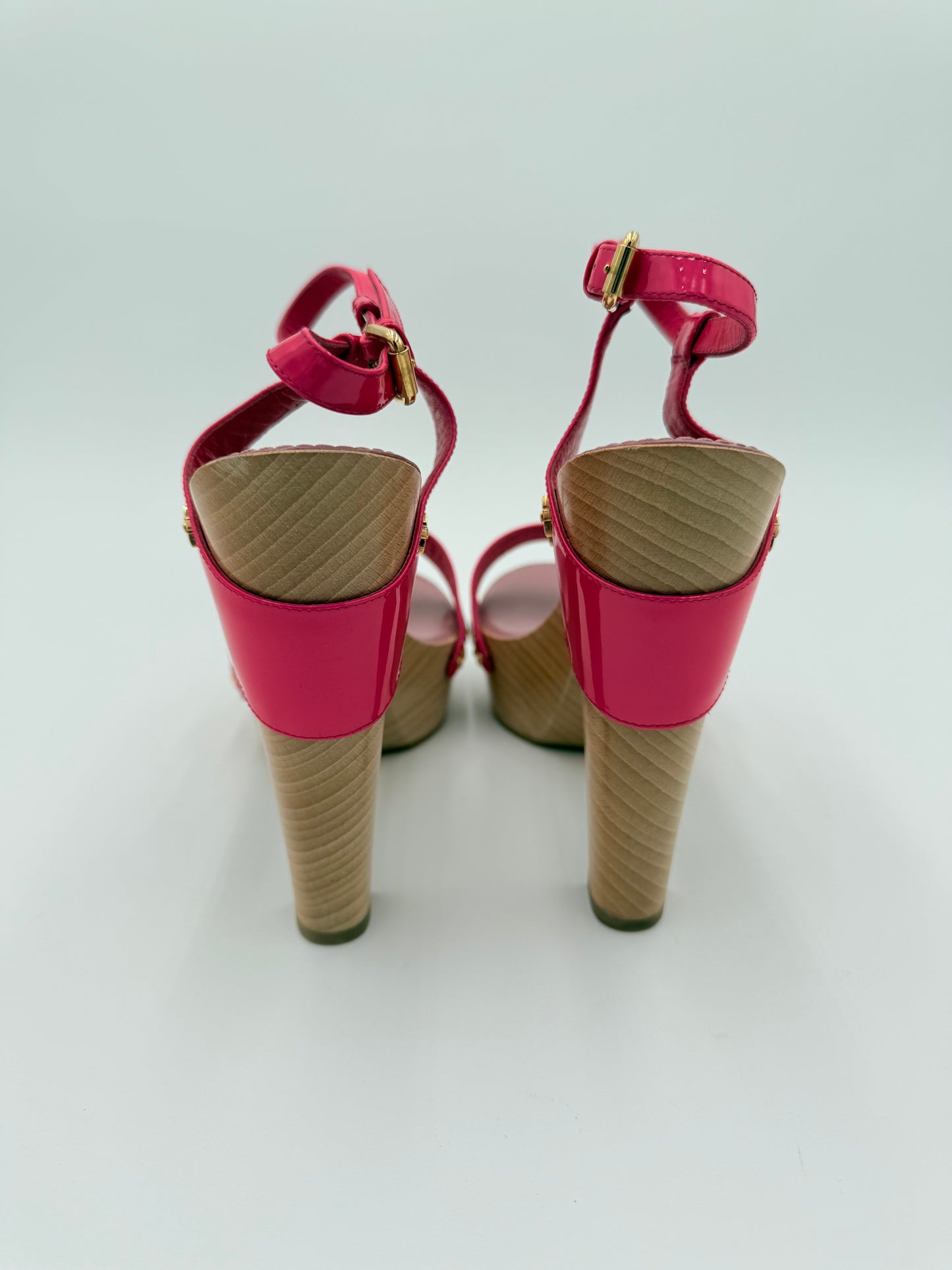 Shoes Luxury Designer By Louis Vuitton In Pink, Size:8