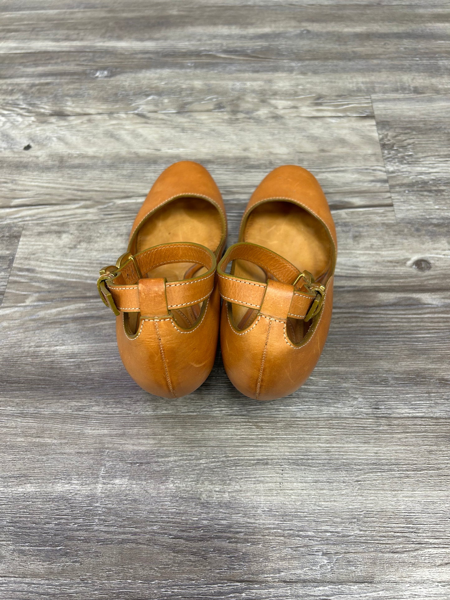 Shoes Luxury Designer By Chloe In Brown, Size:7