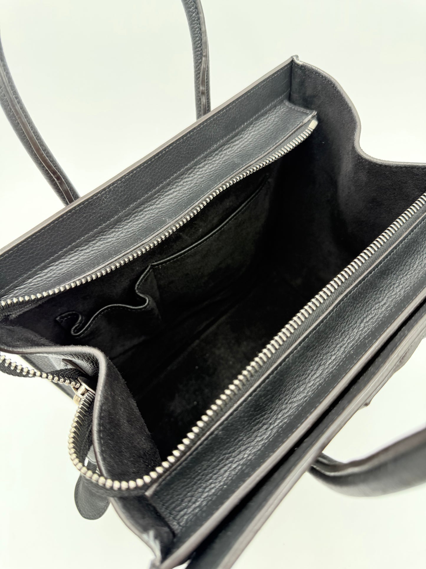 Handbag Luxury Designer By Celine In Black, Size:Medium