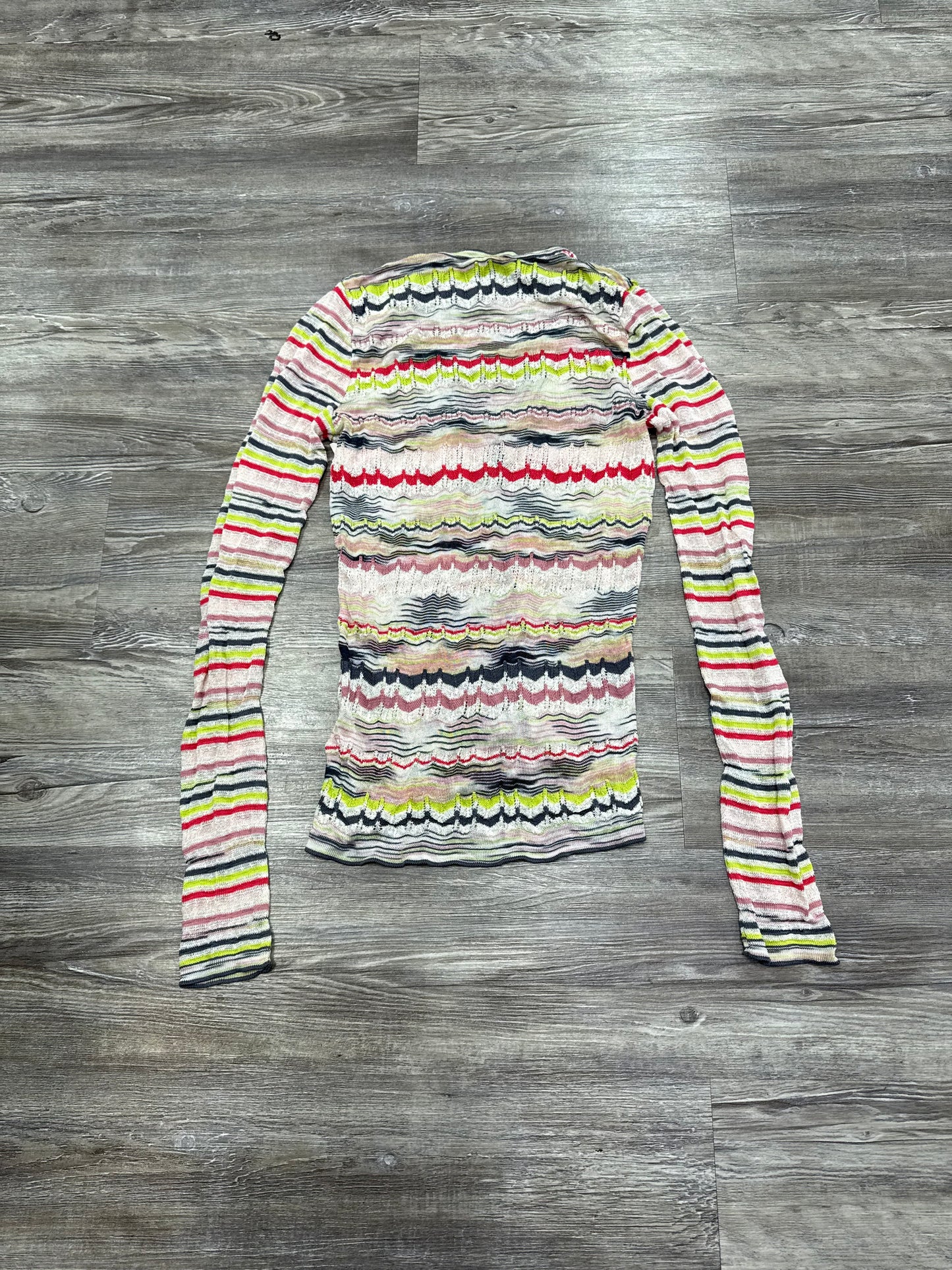 Cardigan Luxury Designer By Missoni In Multi, Size:S