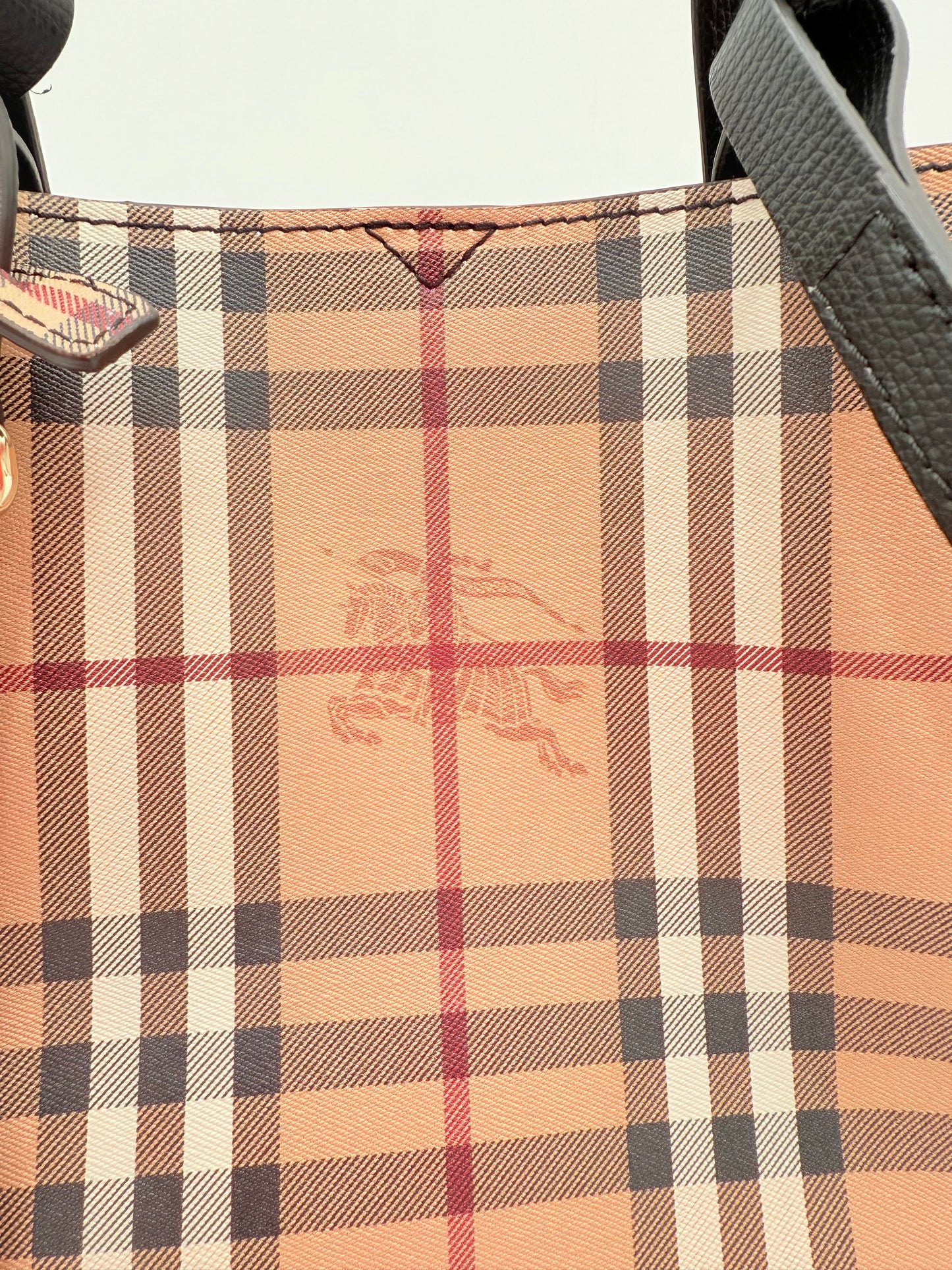 Crossbody Luxury Designer By Burberry In Plaid Pattern, Size:Small