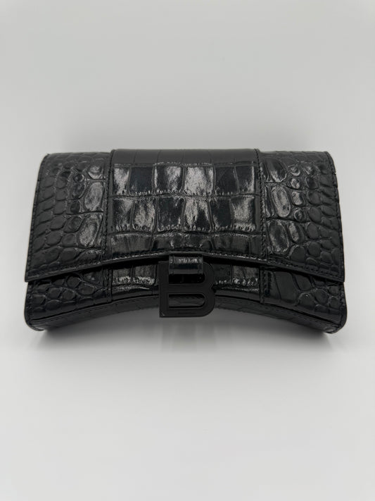 Handbag Luxury Designer By Balenciaga In Black, Size:Small