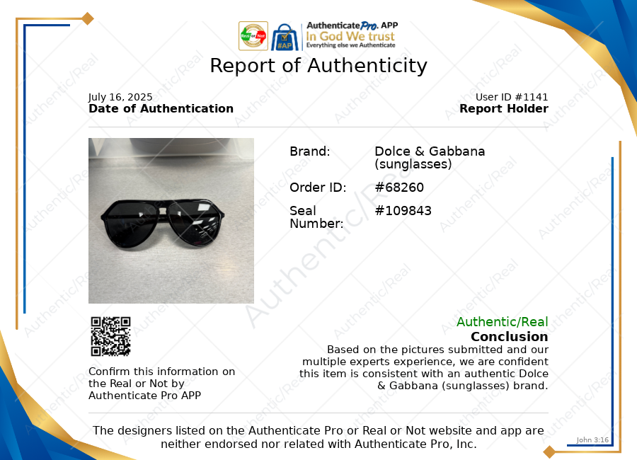 Sunglasses Luxury Designer By Dolce And Gabbana In Black