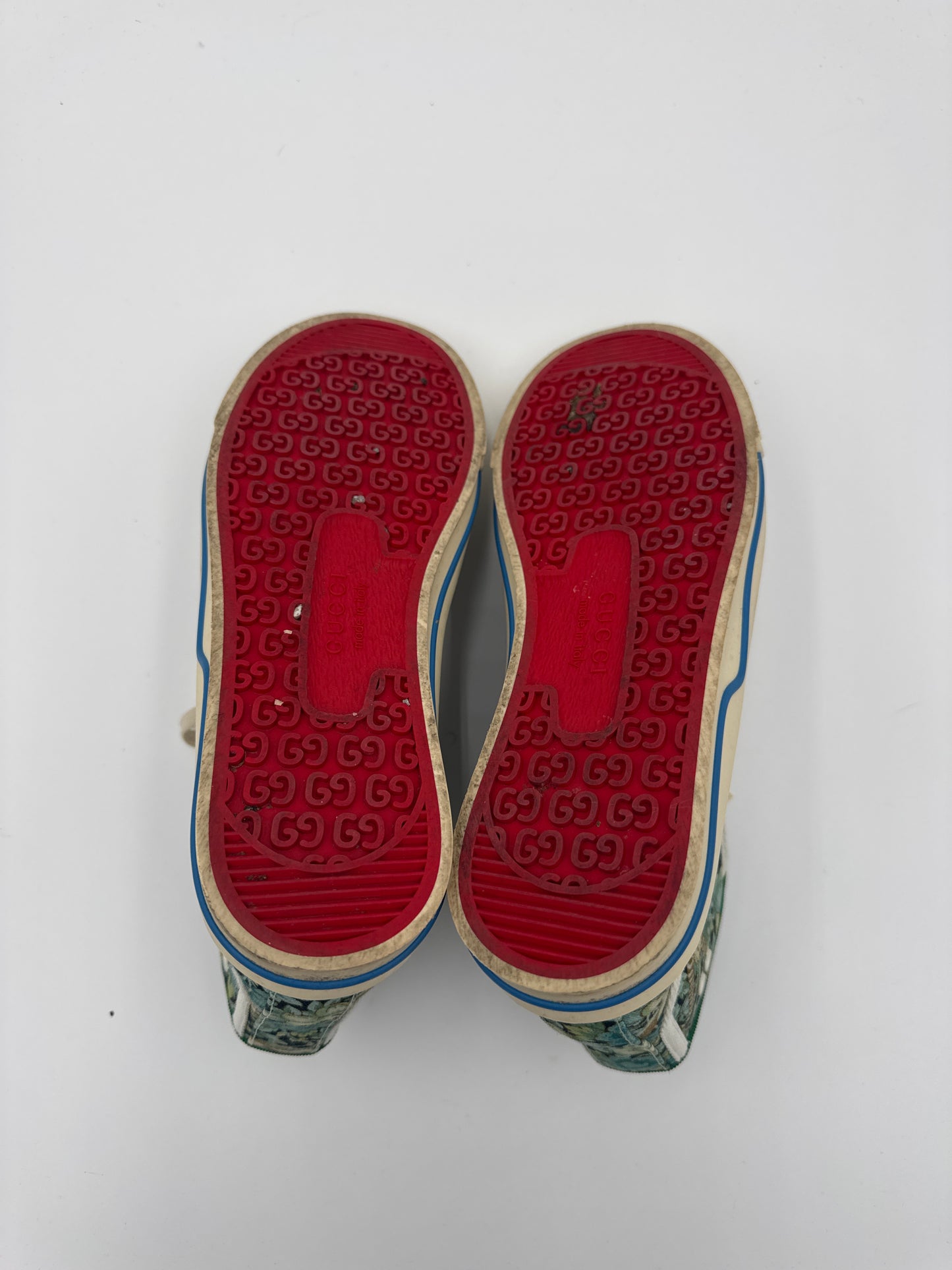 Shoes Luxury Designer By Gucci In Multi, Size:9