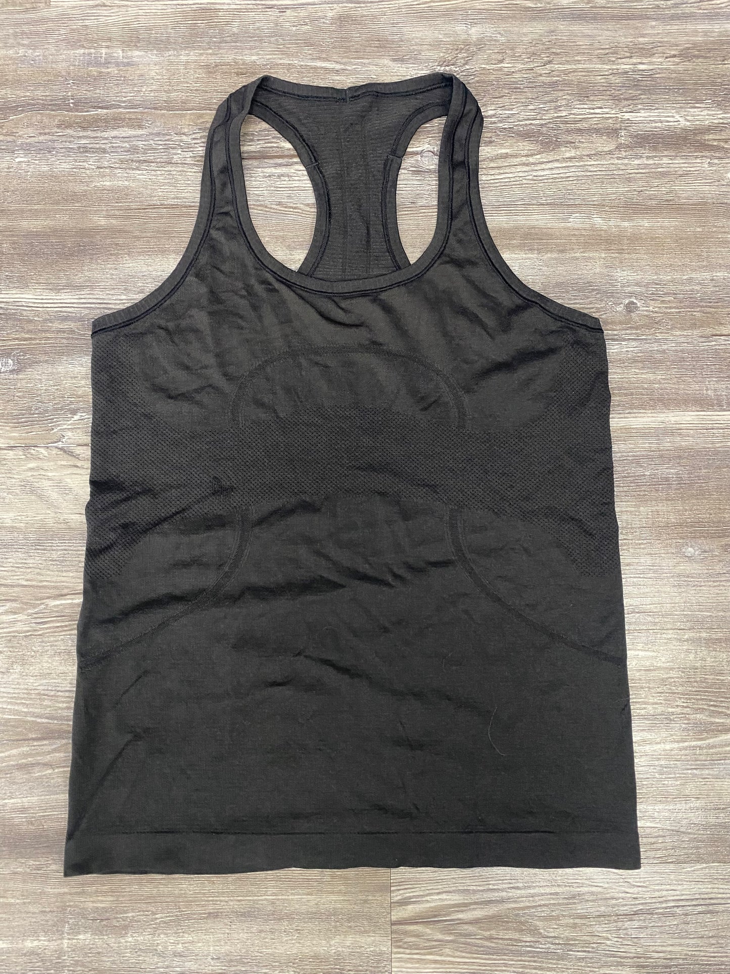 Athletic Tank Top By Lululemon In Black, Size:10