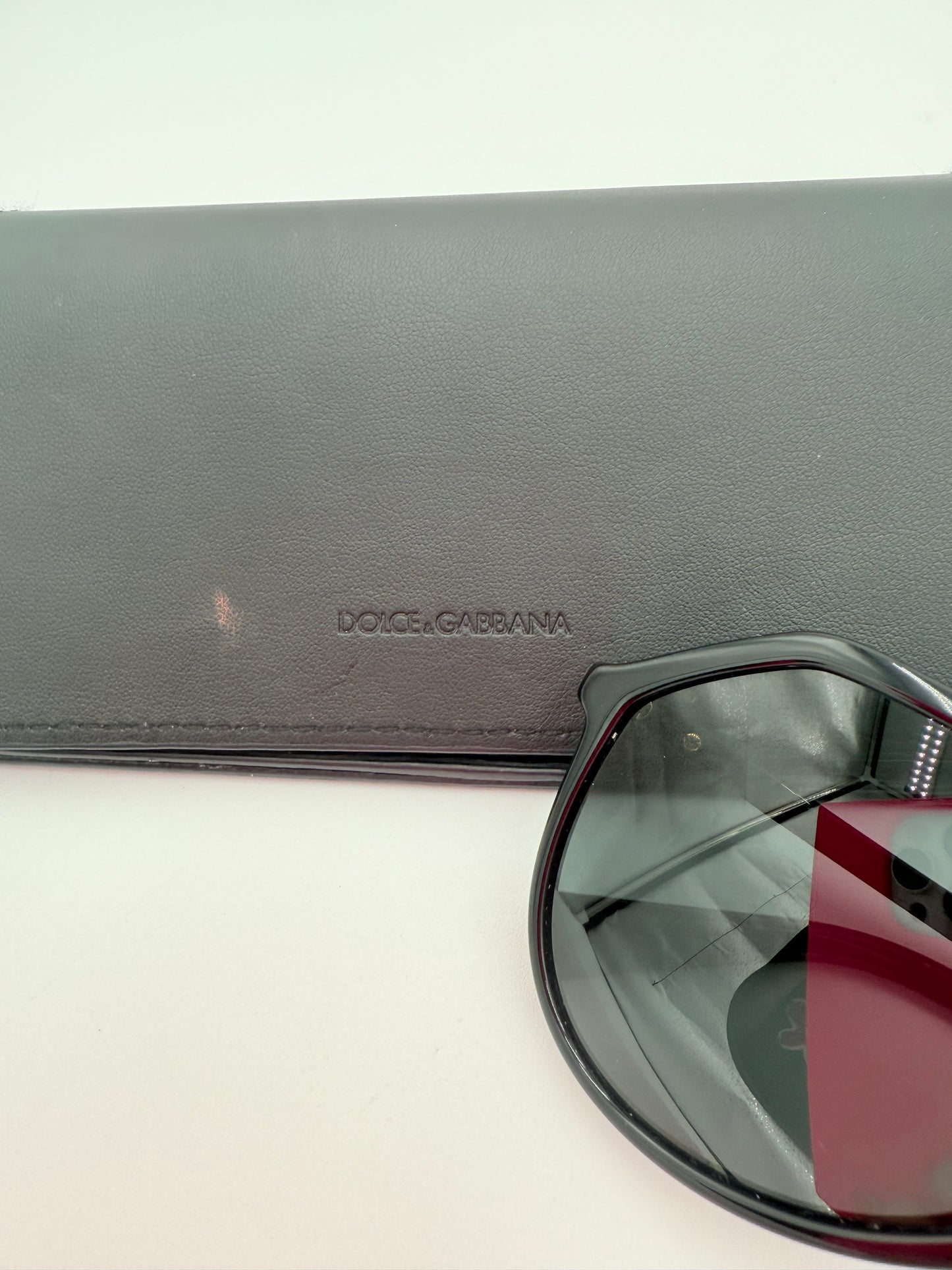 Sunglasses Luxury Designer By Dolce And Gabbana In Black