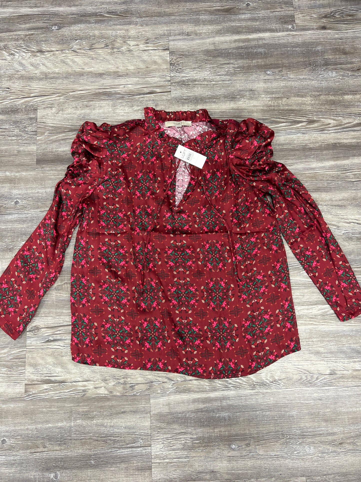 Top Long Sleeve By Loft Size: XS