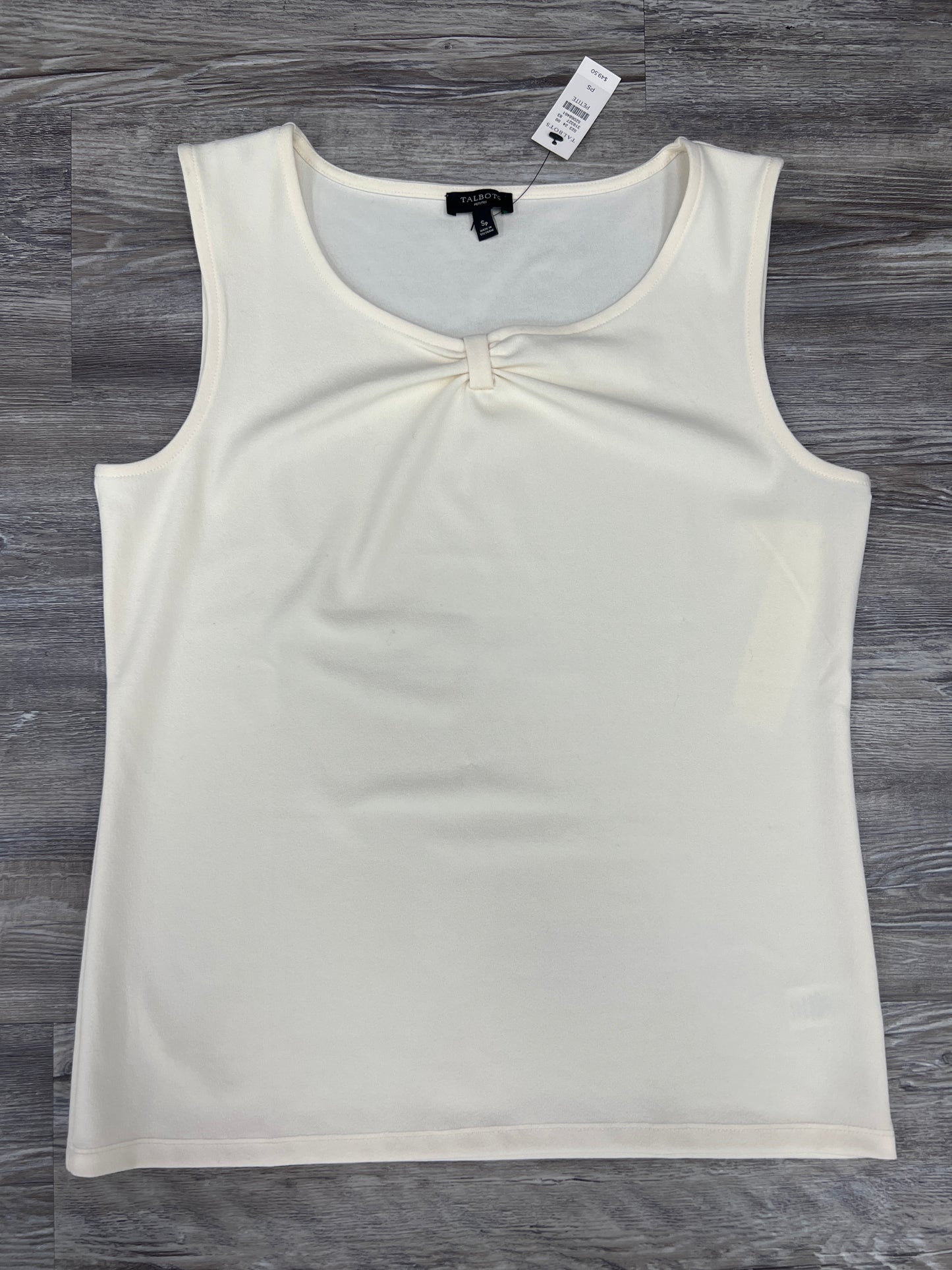 Top Sleeveless By Talbots Size: Petite Small